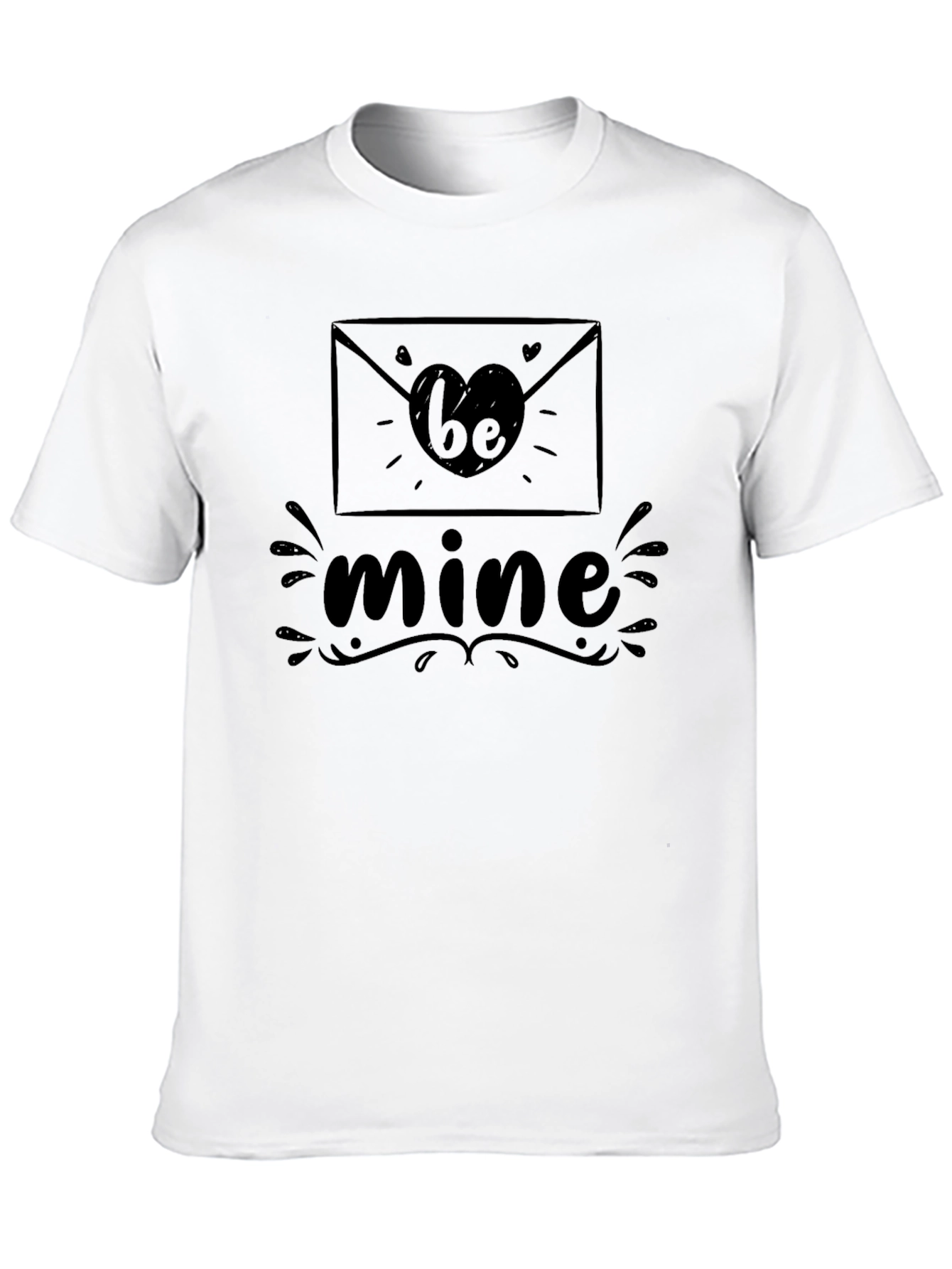 Be Mine Valentines Day Graphic T-Shirt