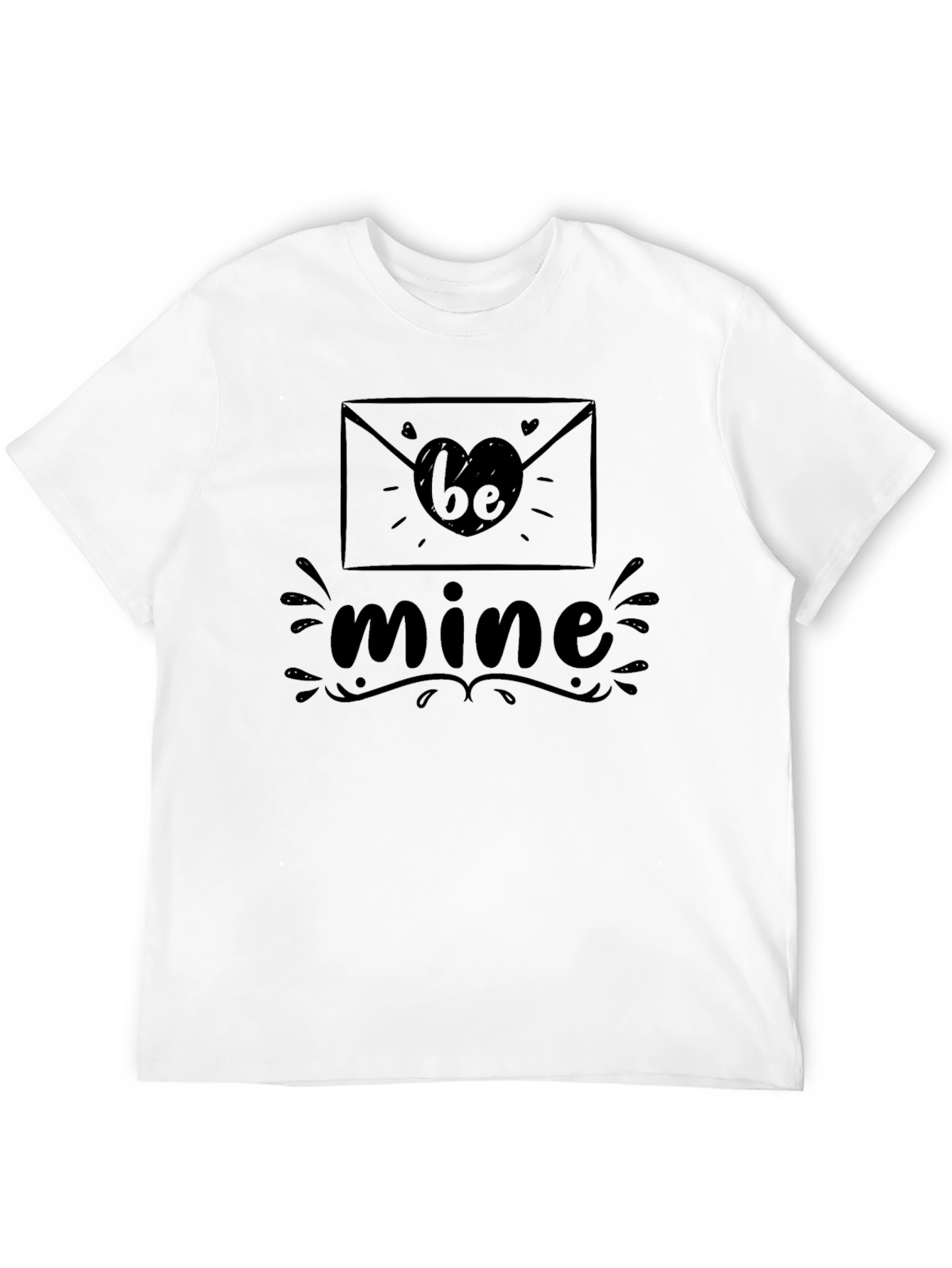 Be Mine Valentines Day Graphic T-Shirt