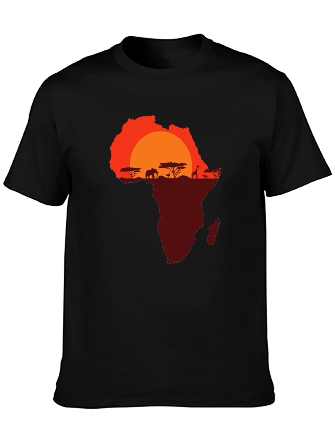African Sunset Graphic Tee