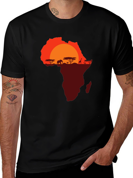 African Sunset Graphic Tee