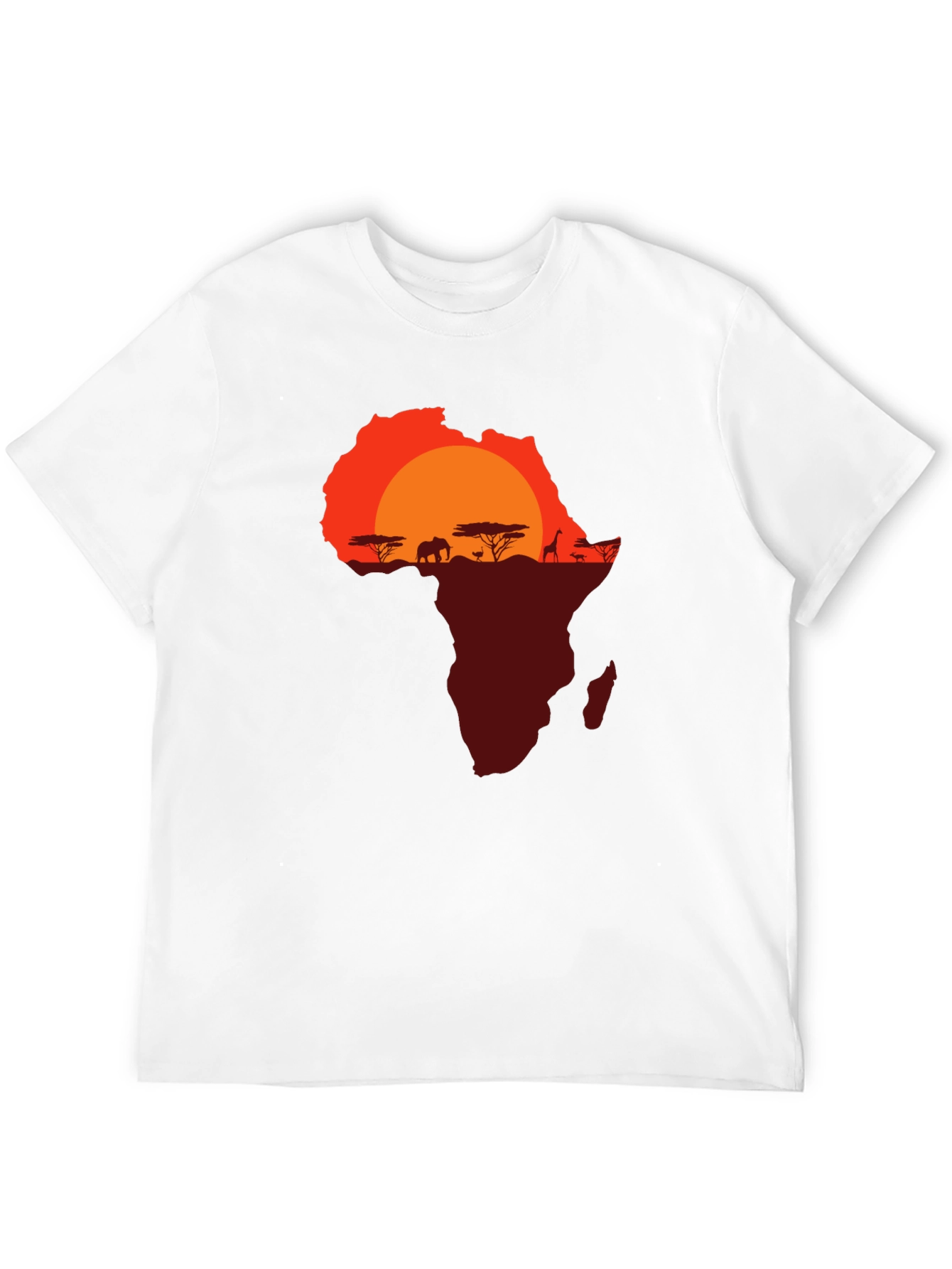 African Sunset Graphic Tee