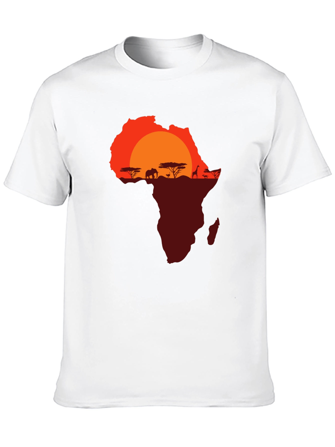 African Sunset Graphic Tee