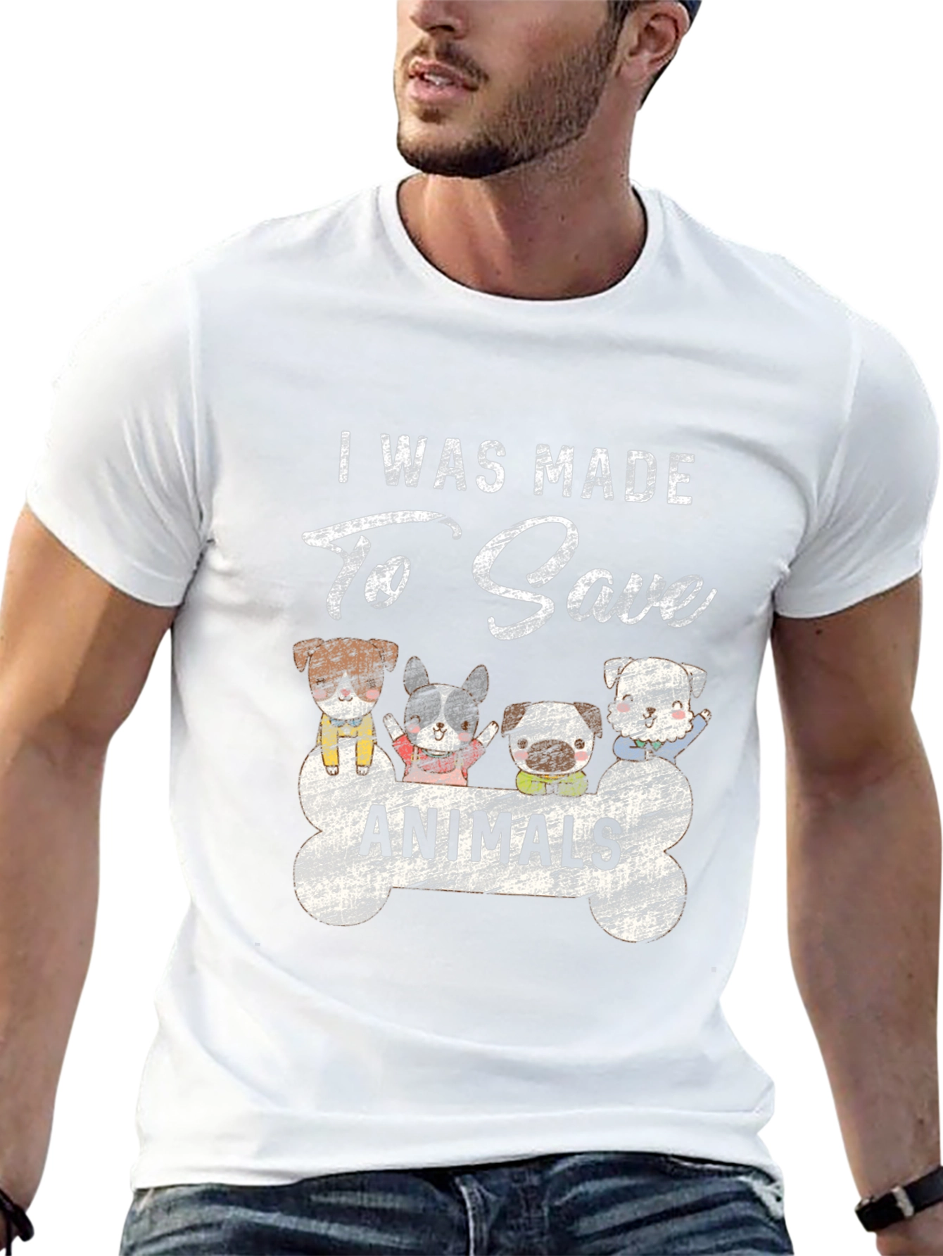 I Was Made to Save Animals T-Shirt