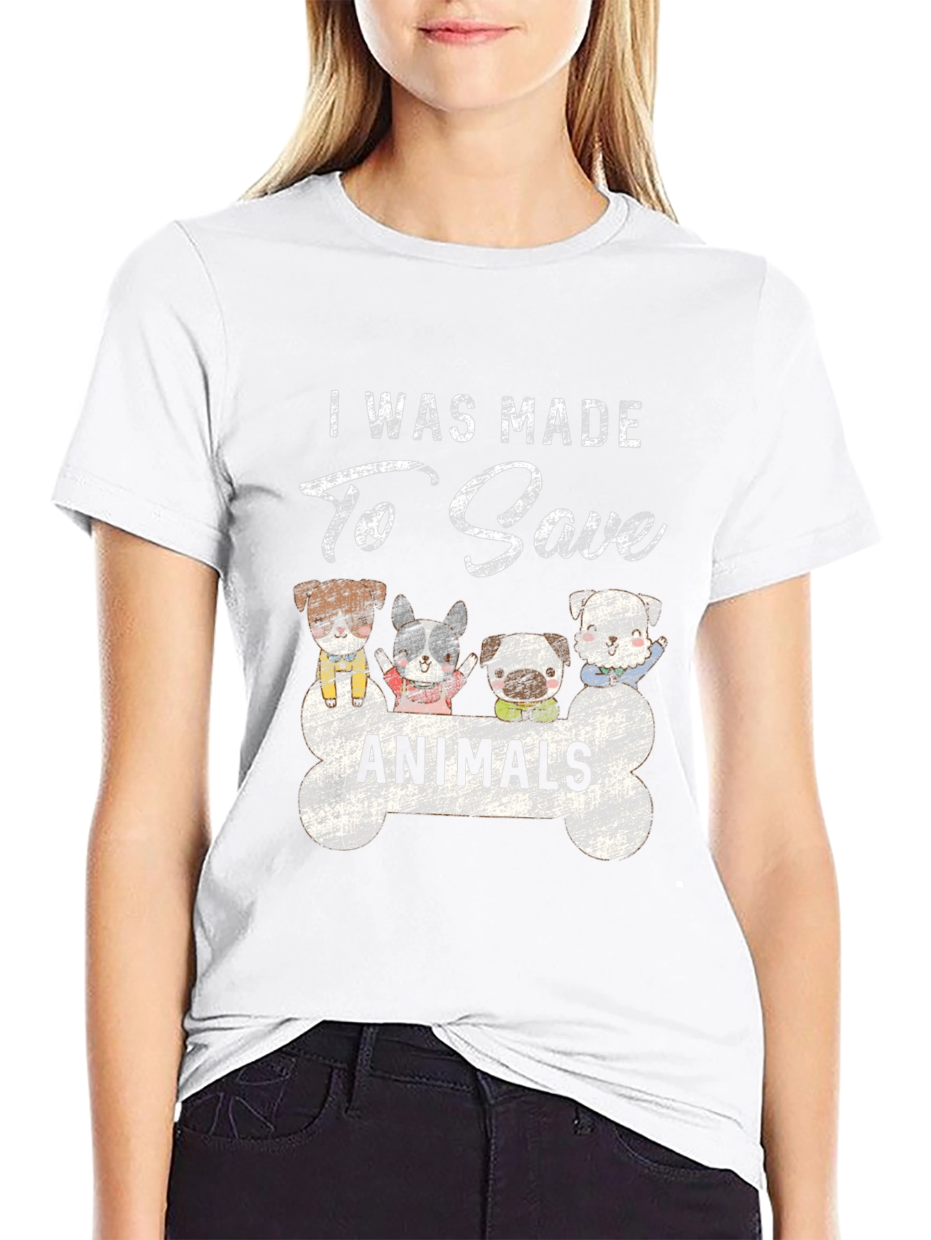 I Was Made to Save Animals T-Shirt
