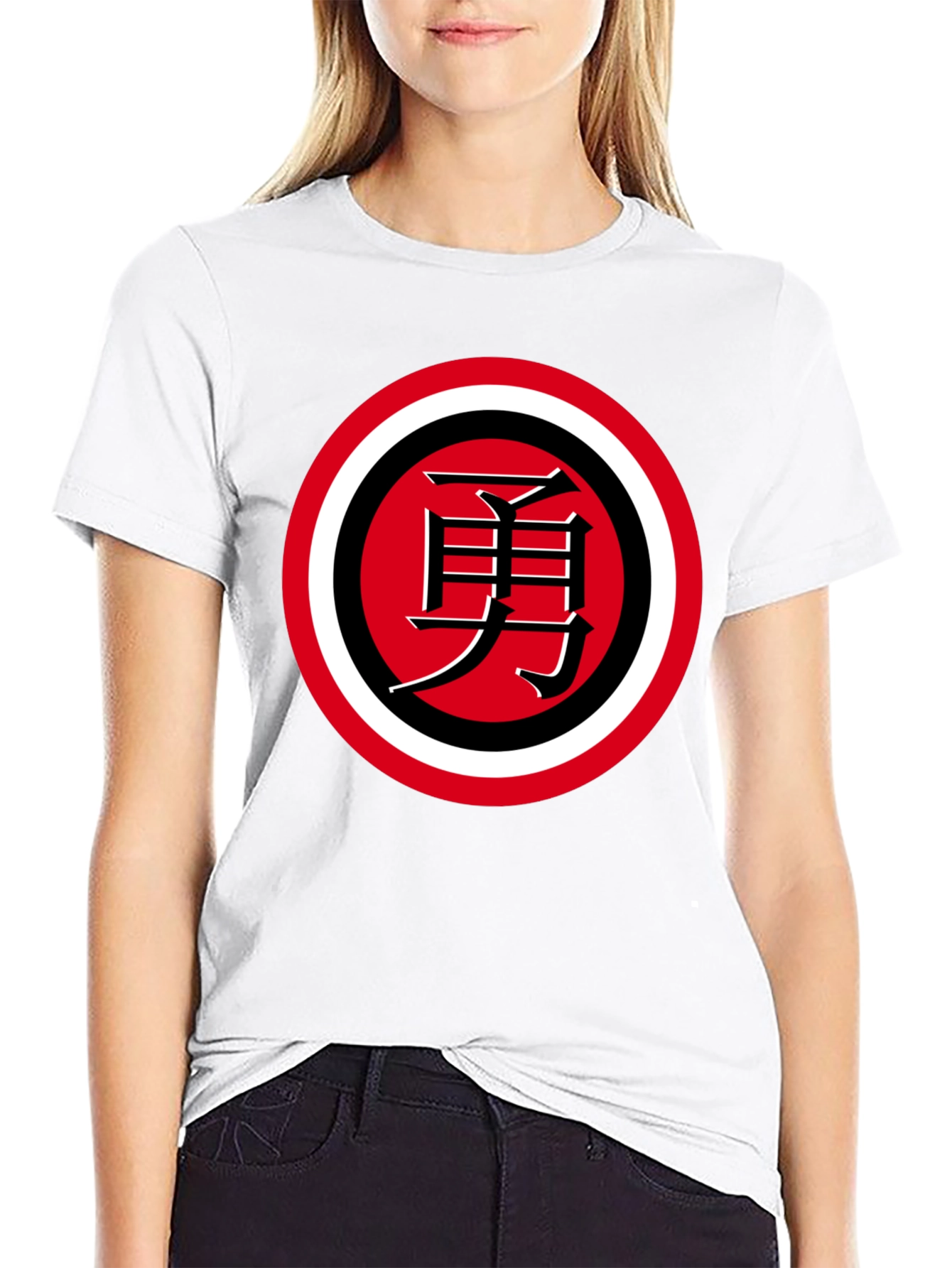 Courage Kanji T-Shirt - Japanese Inspired Design