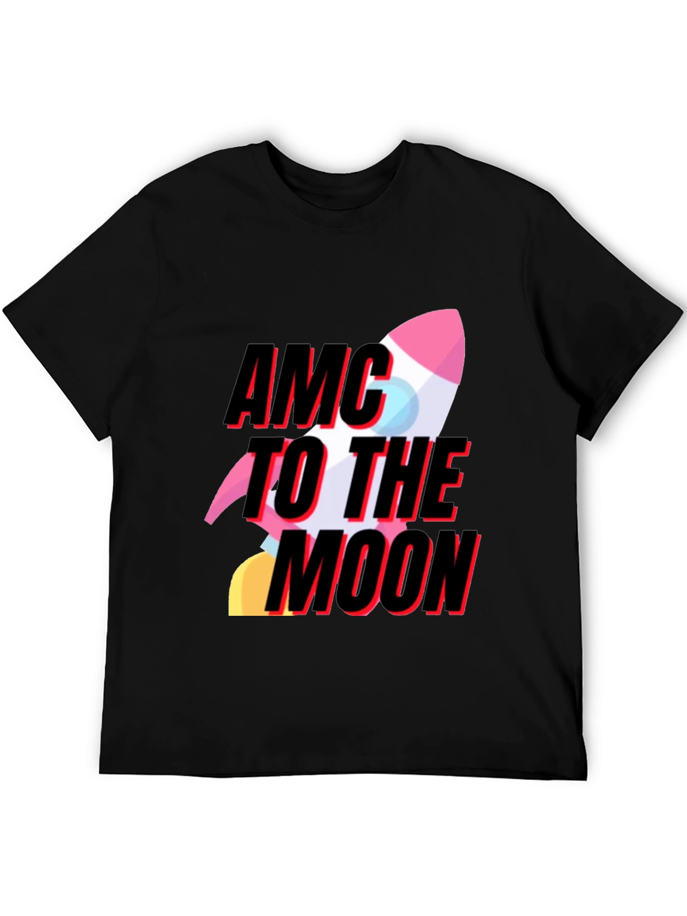 AMC To The Moon Graphic Tee - Trendy T-Shirt