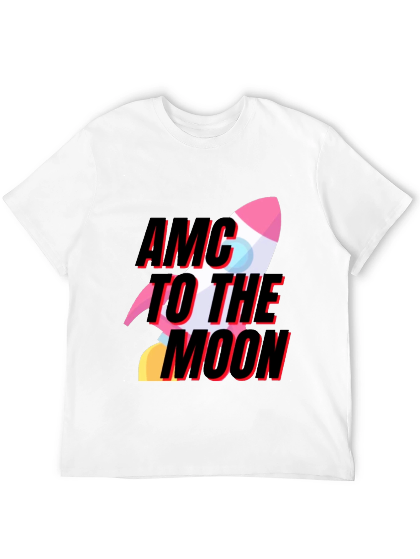 AMC To The Moon Graphic Tee - Trendy T-Shirt
