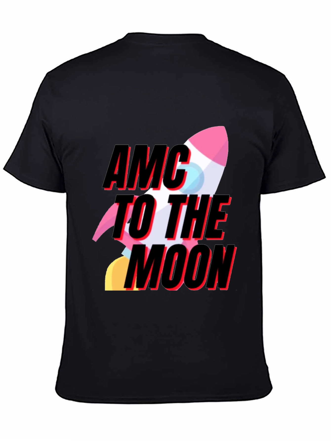 AMC To The Moon Graphic Tee - Trendy T-Shirt