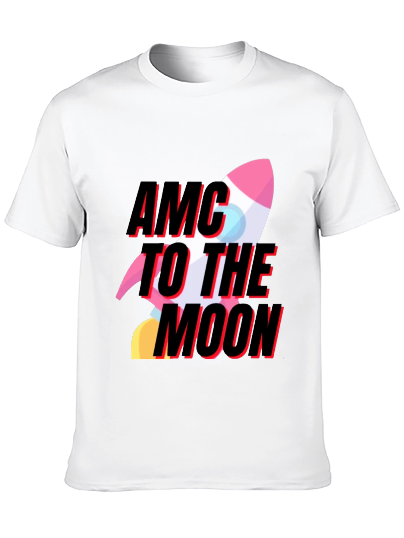 AMC To The Moon Graphic Tee - Trendy T-Shirt