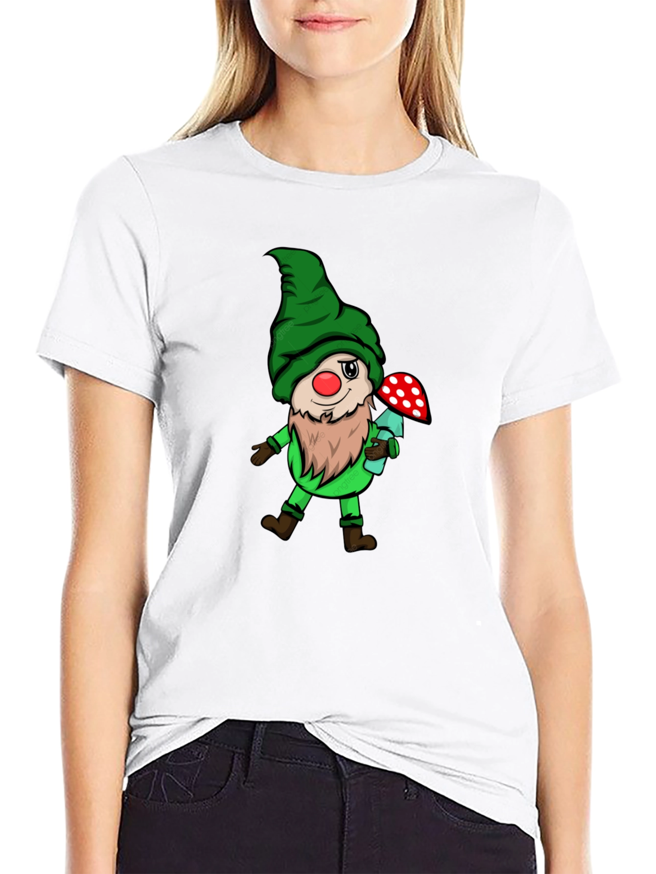 Whimsical Gnome Graphic Tee
