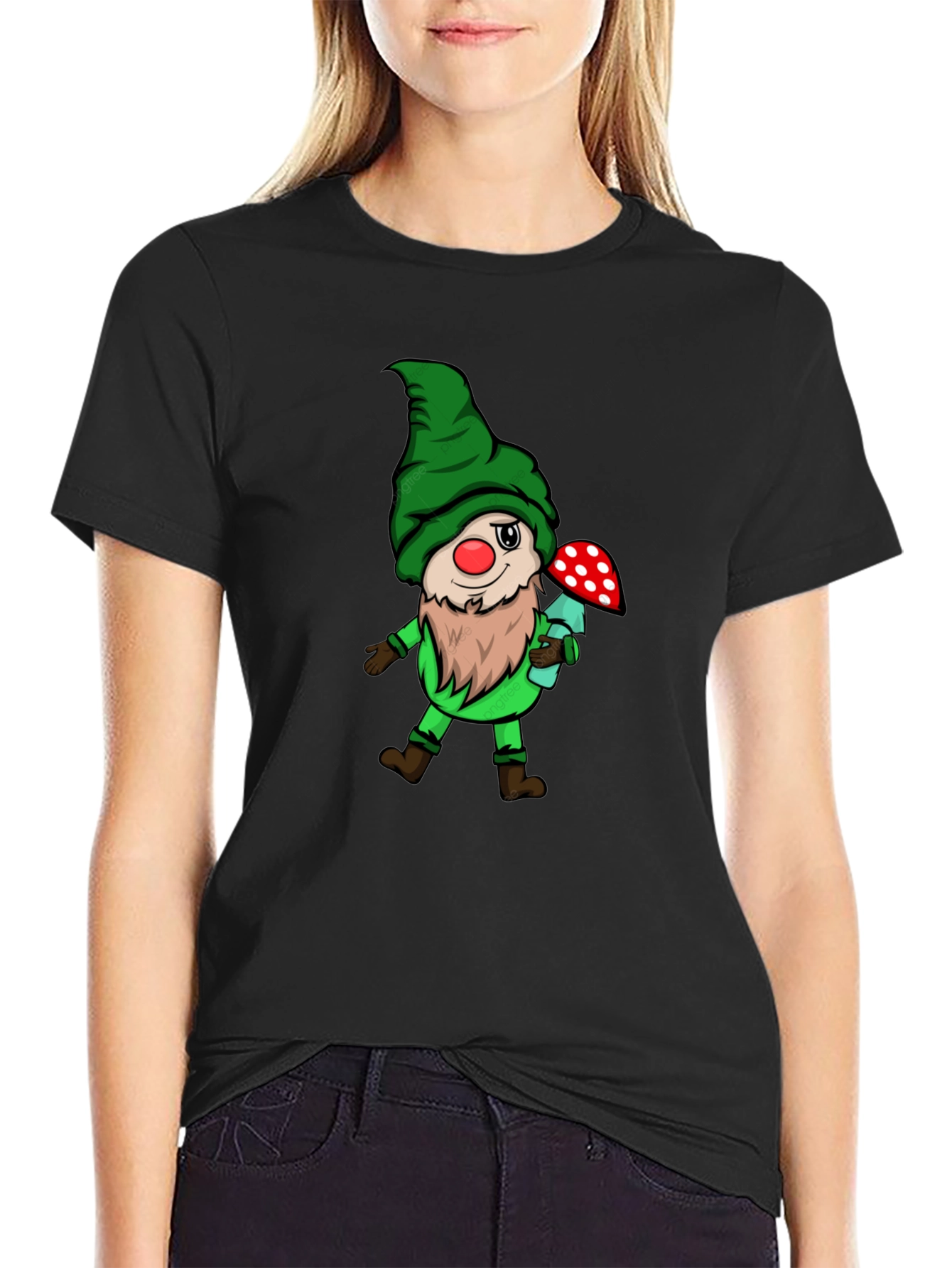 Whimsical Gnome Graphic Tee