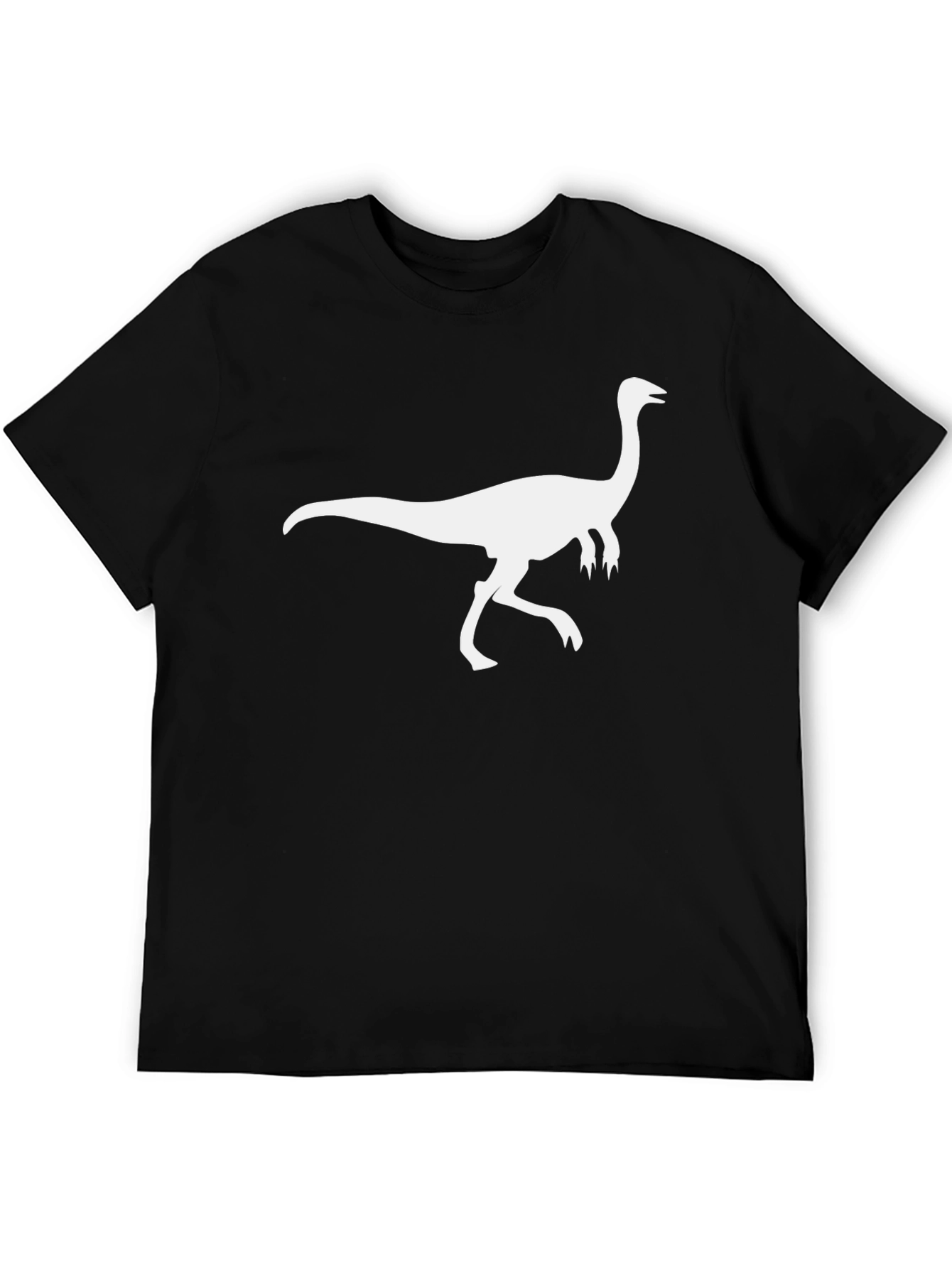 Dinosaur Graphic Black T-Shirt - Cool Dino Tee