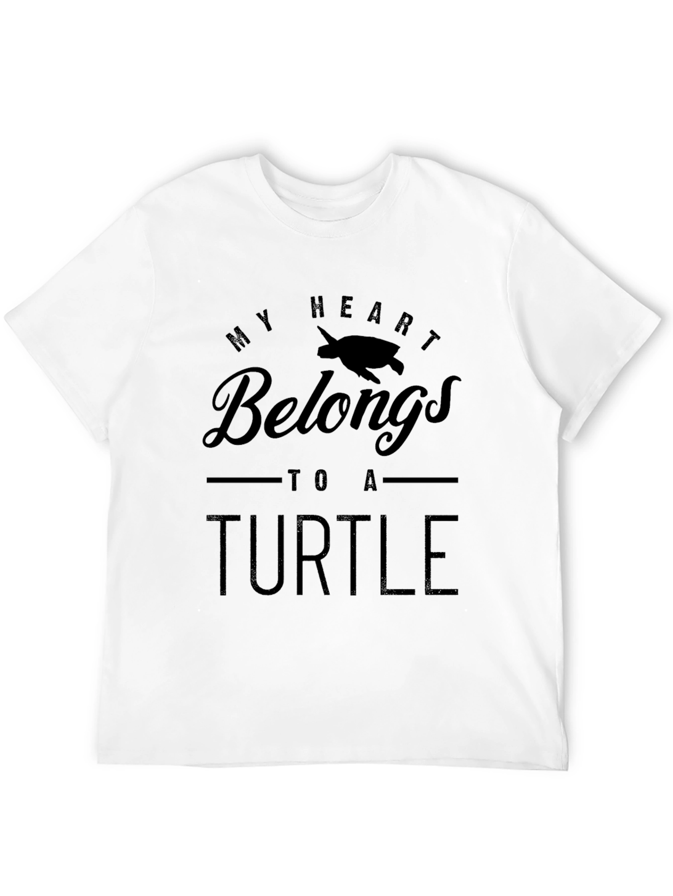 My Heart Belongs to a Turtle Graphic Tee