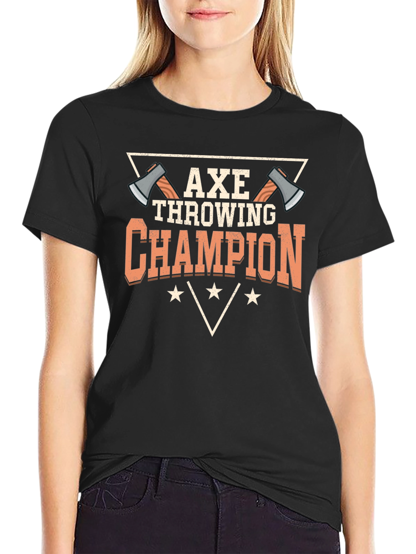 Axe Throwing Champion Graphic T-Shirt