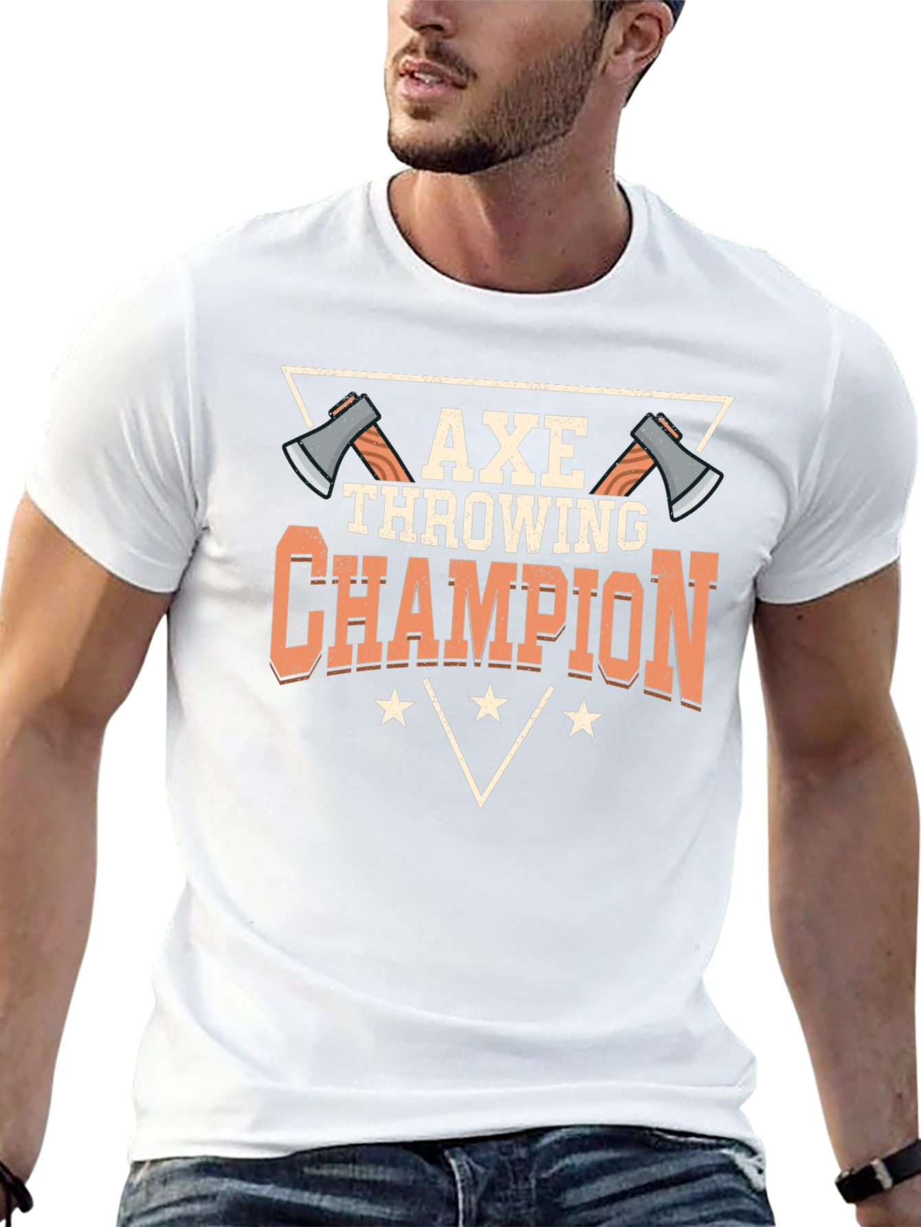 Axe Throwing Champion Graphic T-Shirt