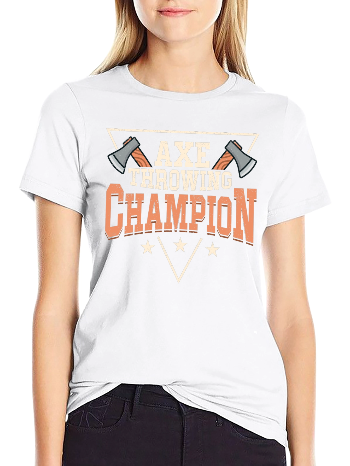 Axe Throwing Champion Graphic T-Shirt