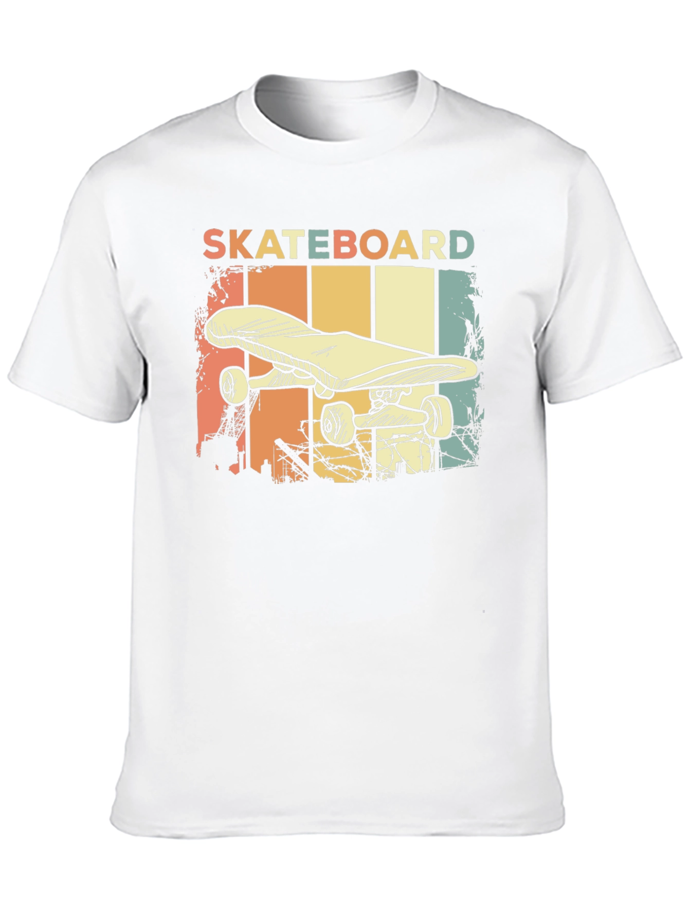 Skateboard T-Shirt - Retro Urban Style
