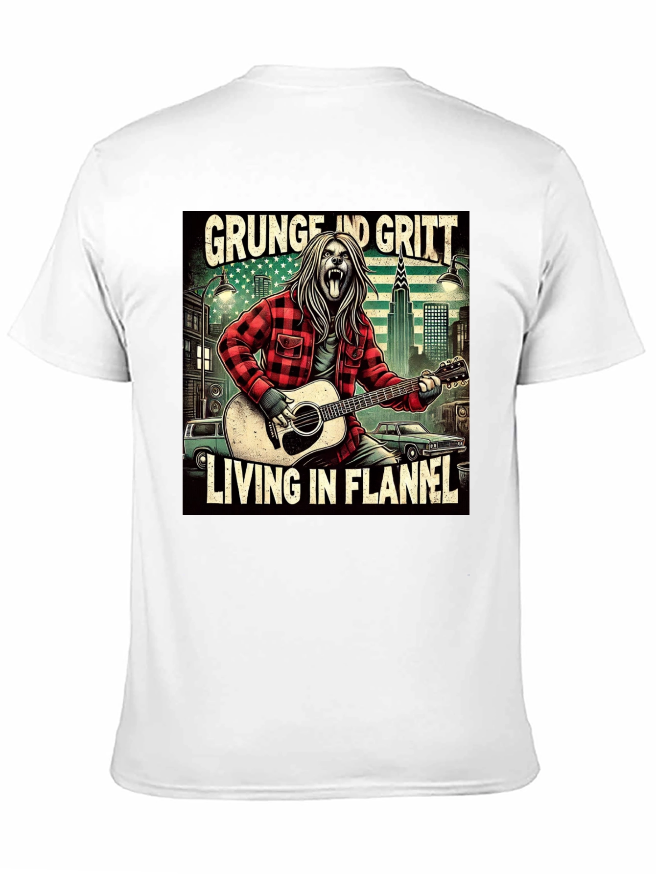 Grunge and Gritt Flannel T-Shirt