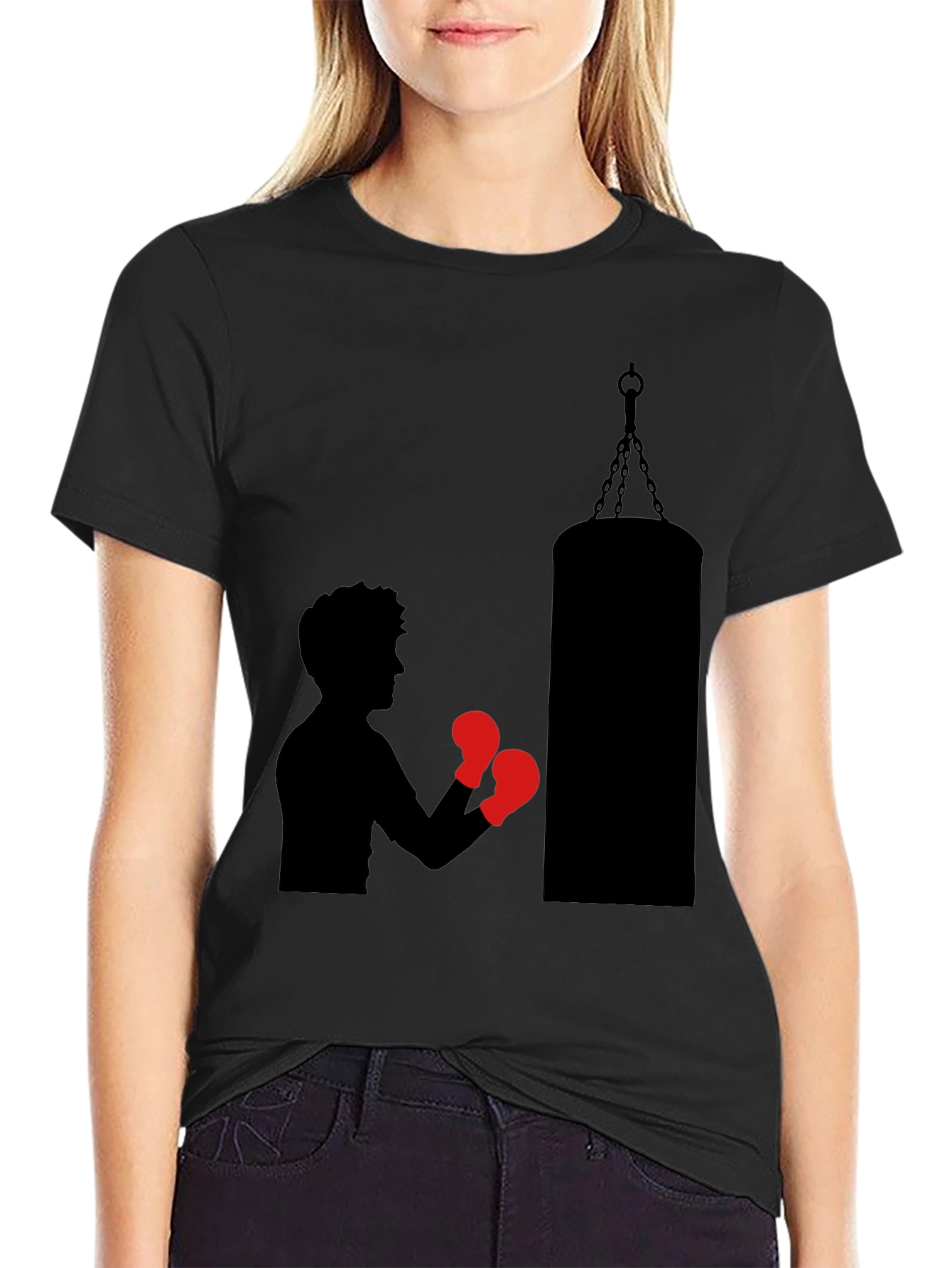 Black Boxing Graphic Tee