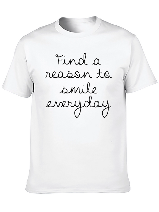 Inspirational Message Black Tee