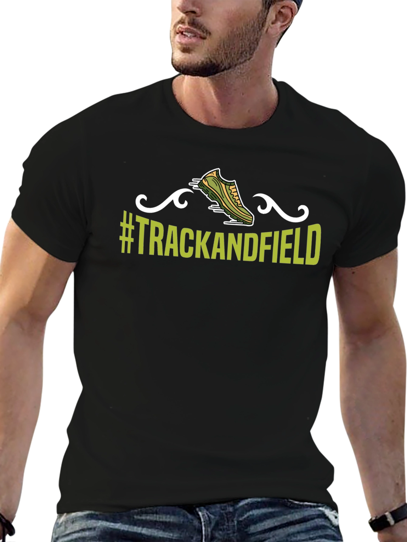 Track and Field Graphic Tee