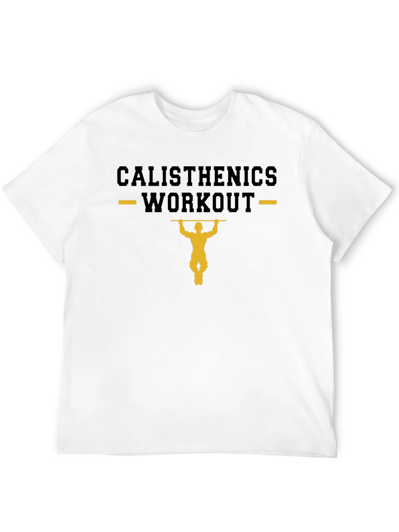 Calisthenics Workout Black T-Shirt