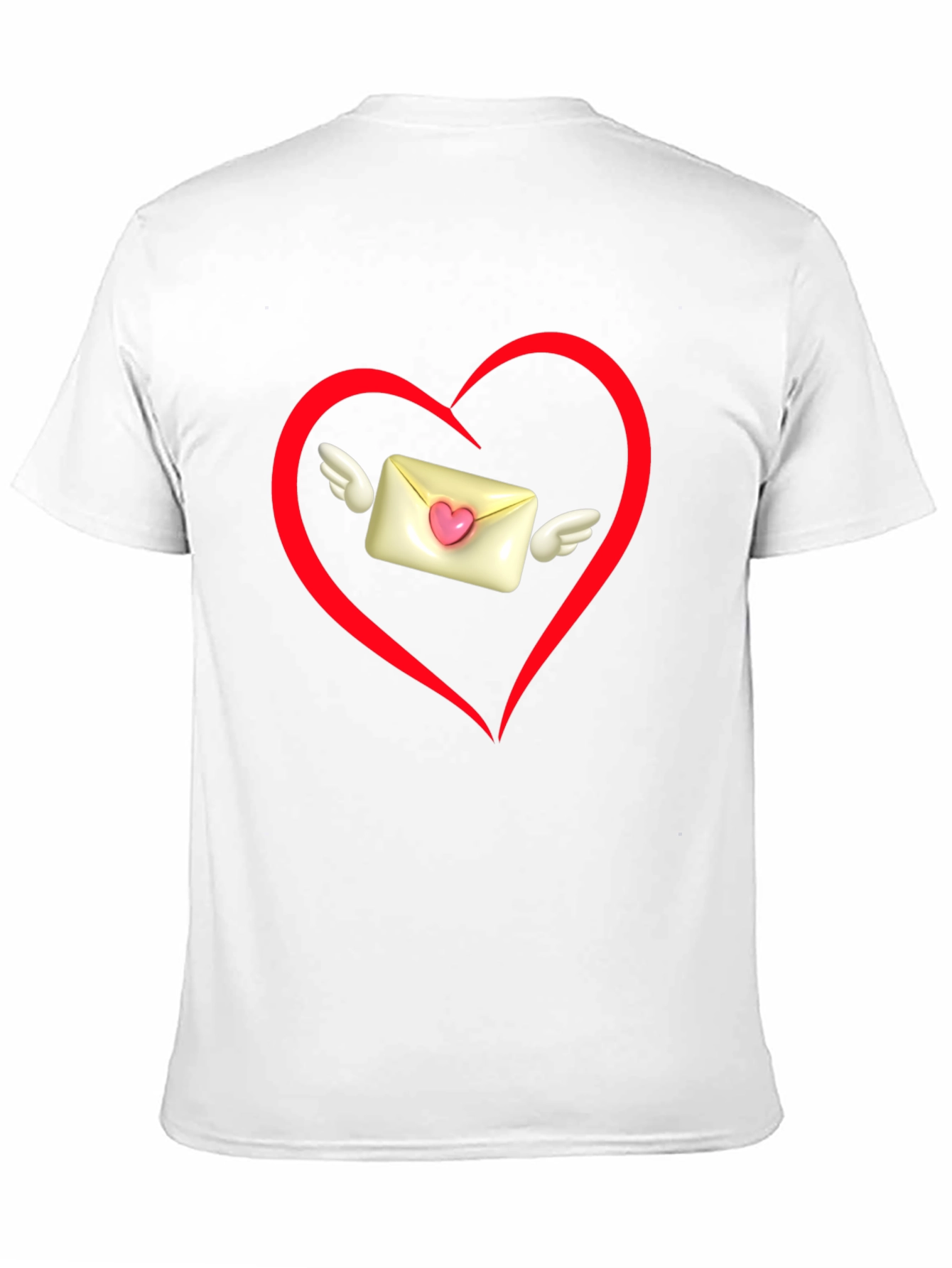 Heart Envelope Valentines Day T-Shirt