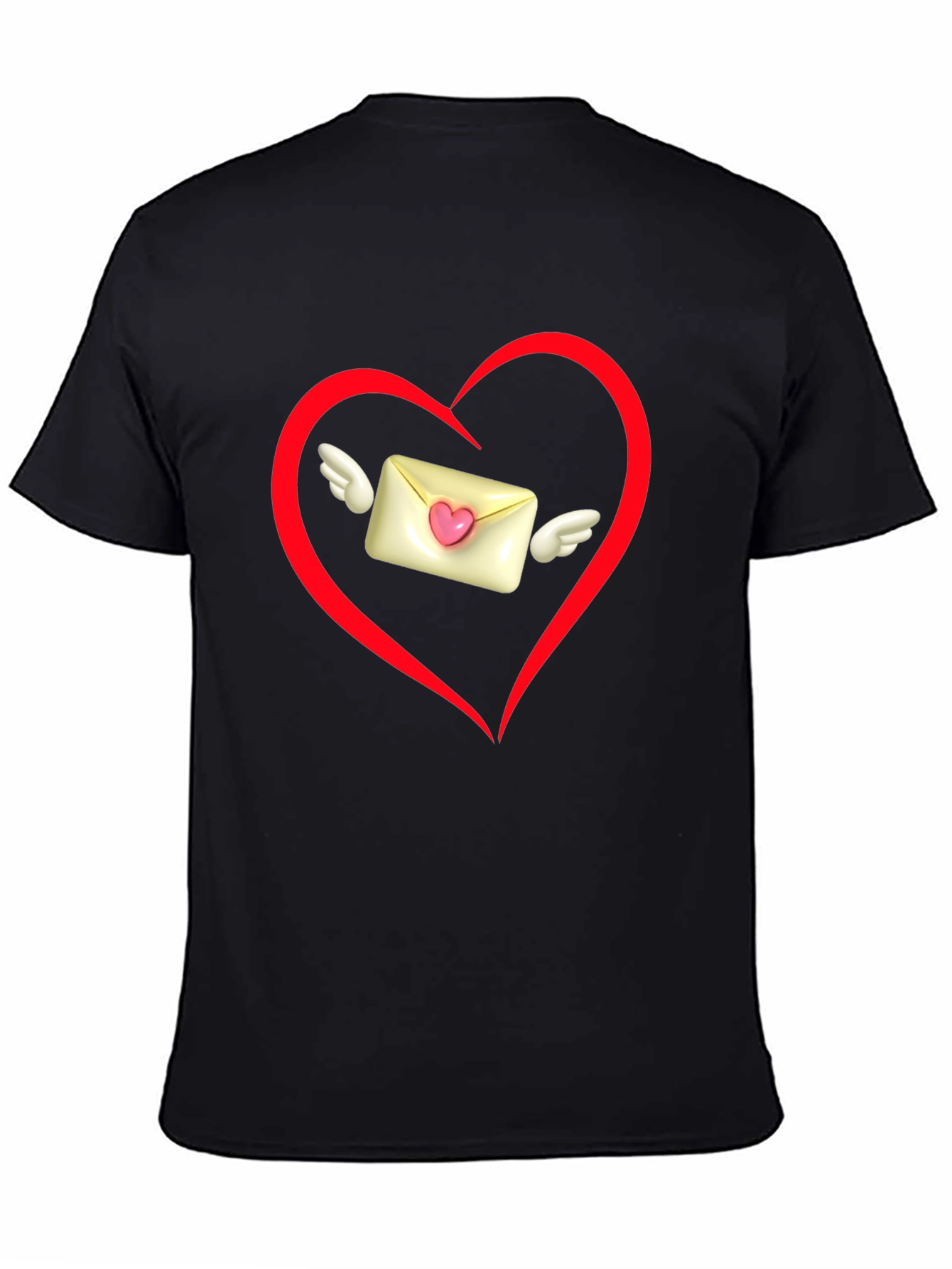 Heart Envelope Valentines Day T-Shirt