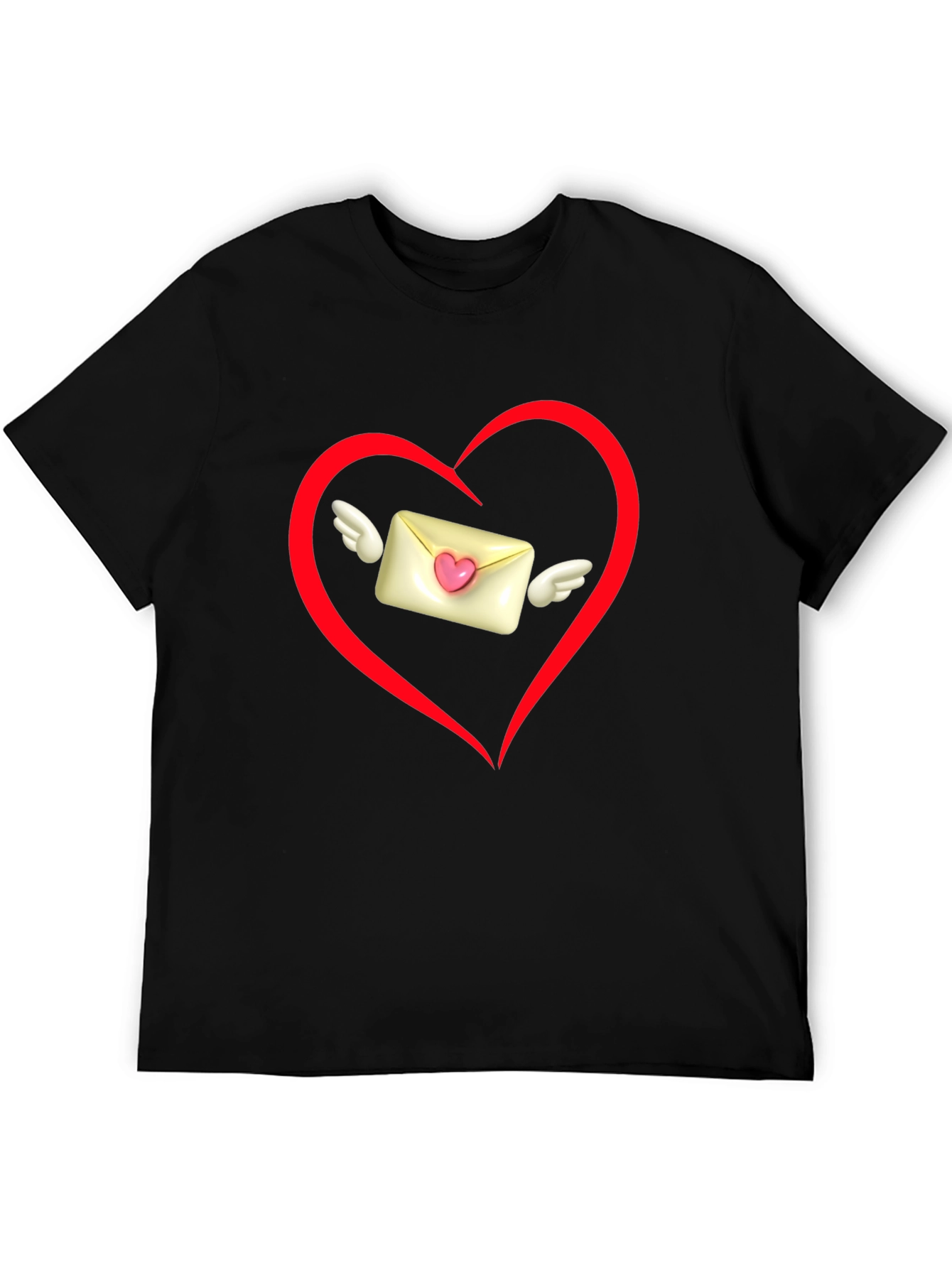 Heart Envelope Valentines Day T-Shirt