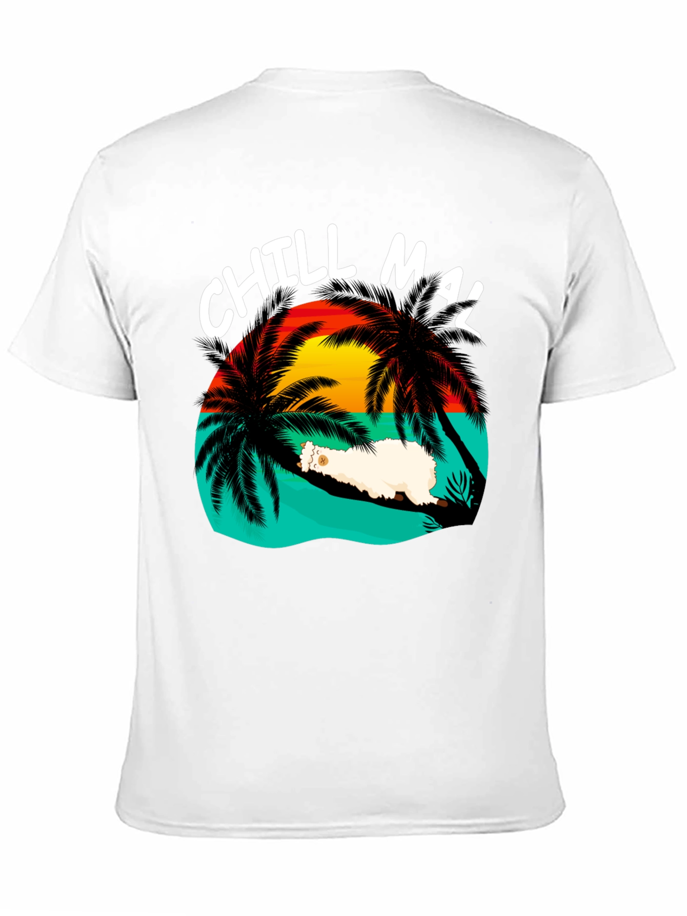Chill Mal T-Shirt - Relaxed Tropical Vibes