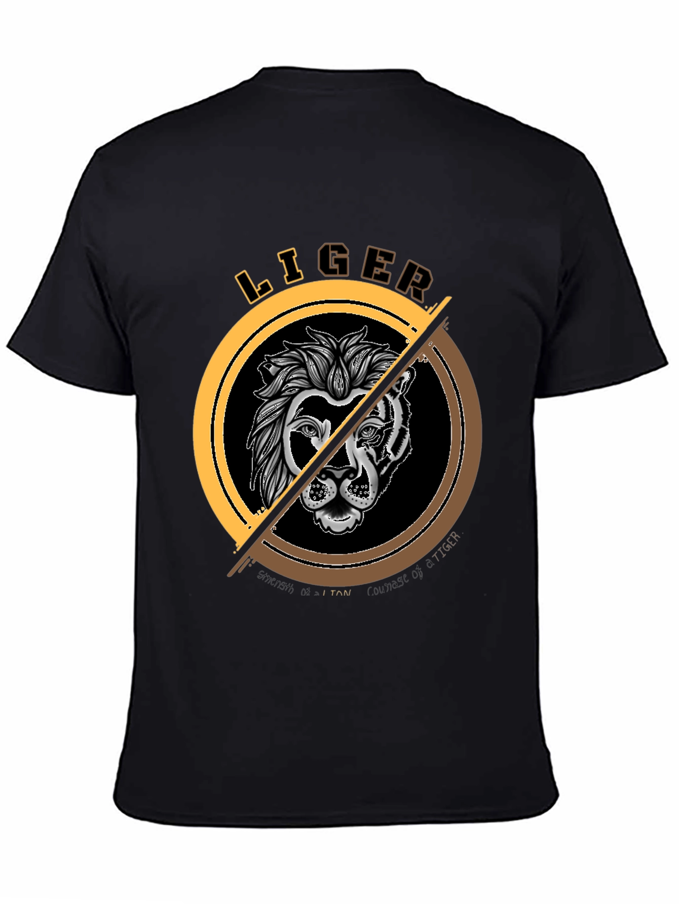 Liger Graphic Tee - Strength and Courage Shirt
