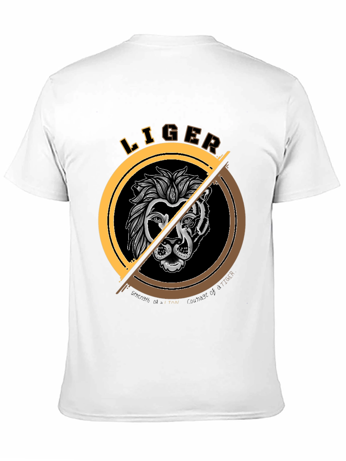 Liger Graphic Tee - Strength and Courage Shirt
