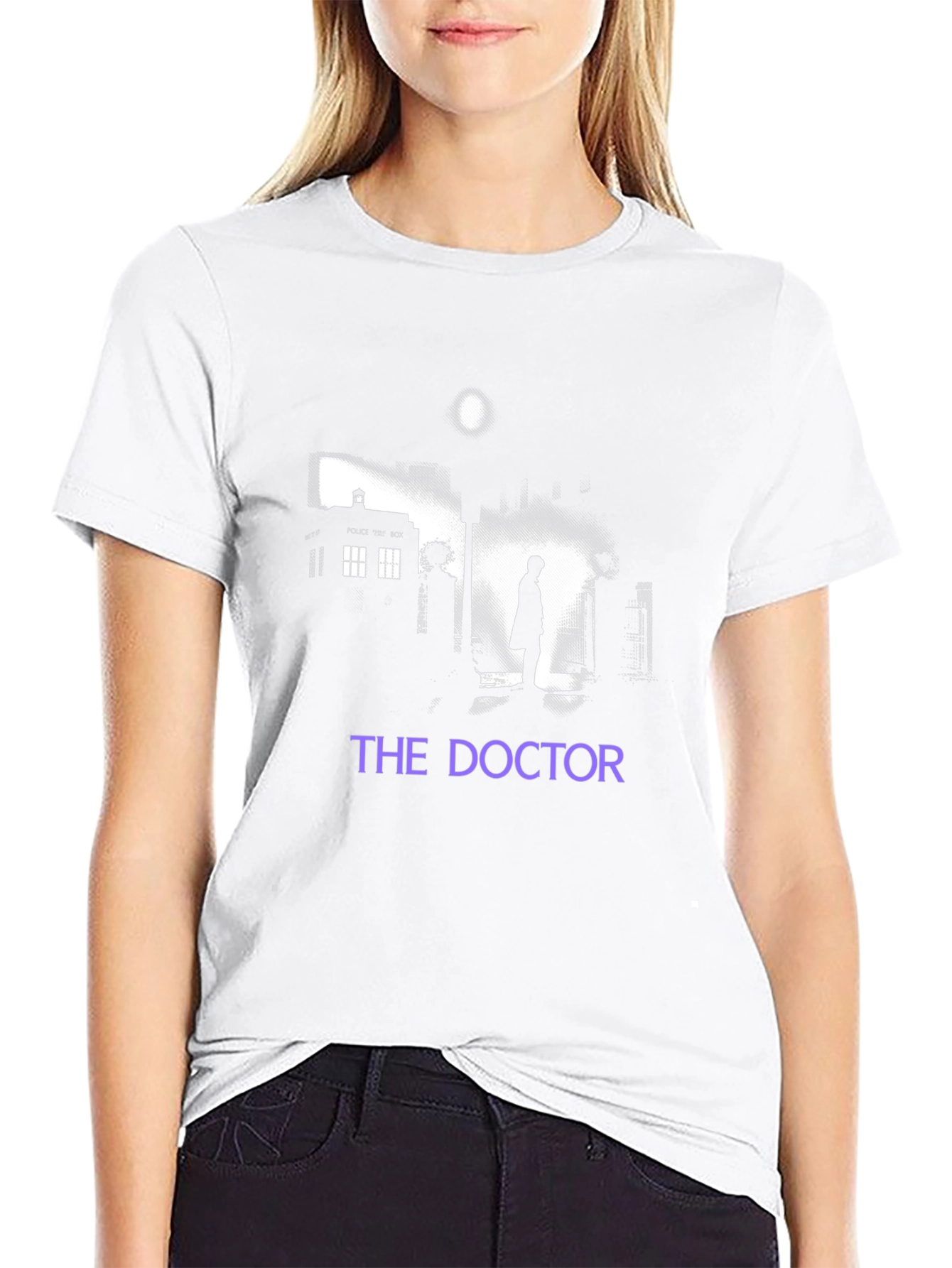The Doctor T-Shirt - Silhouette Design