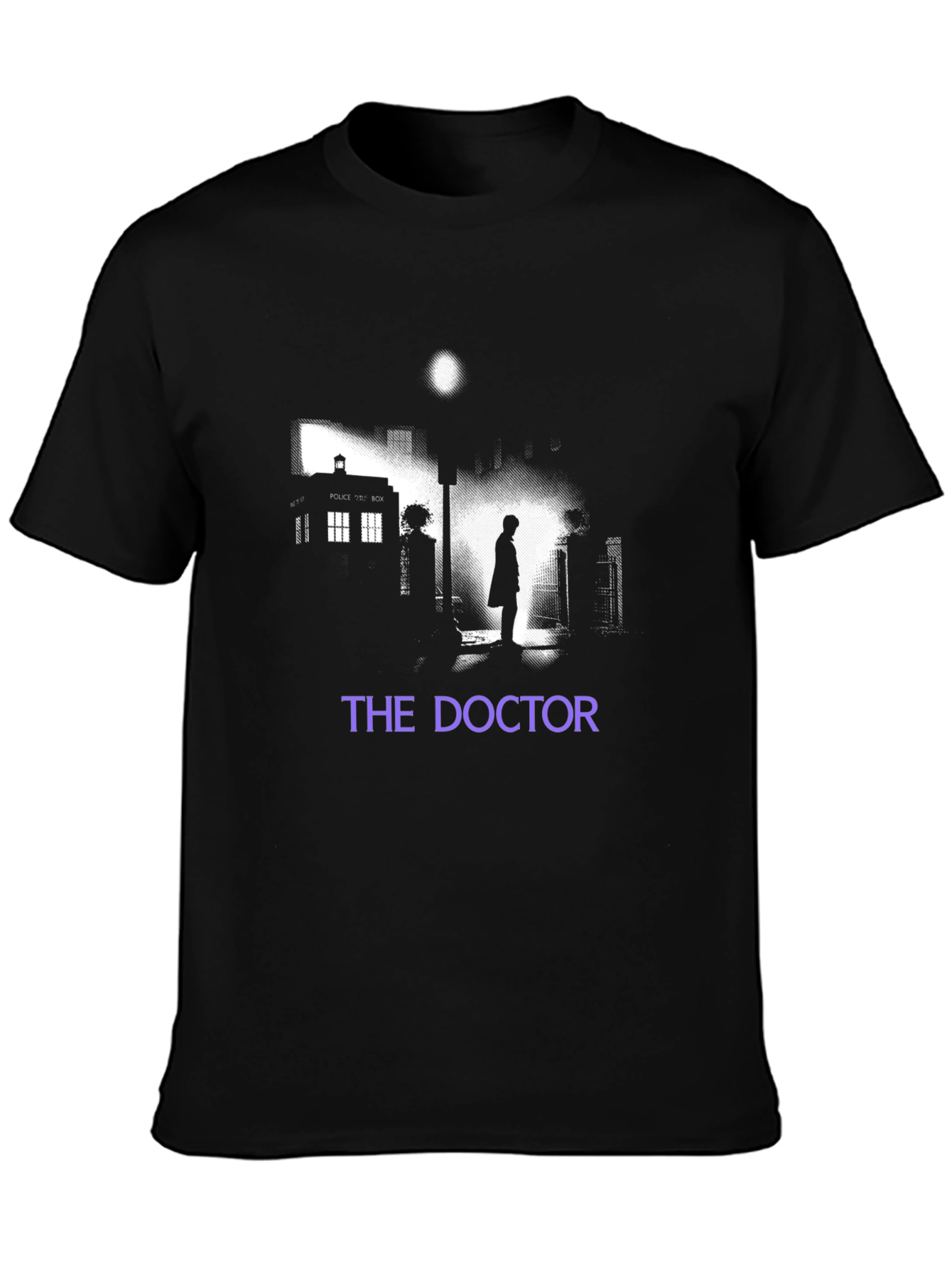 The Doctor T-Shirt - Silhouette Design