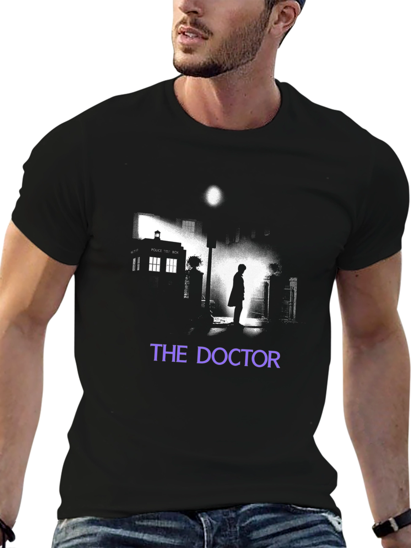 The Doctor T-Shirt - Silhouette Design