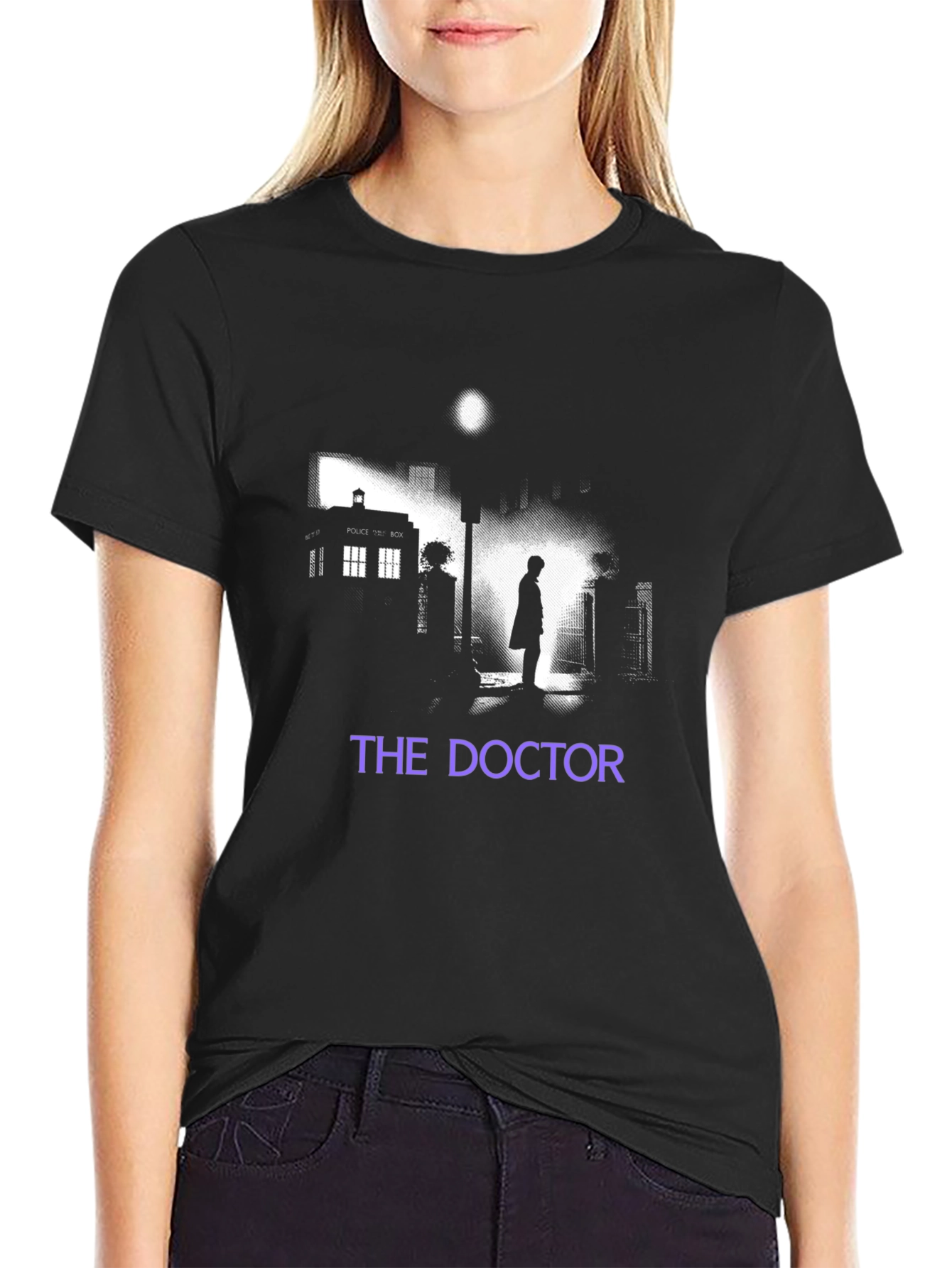 The Doctor T-Shirt - Silhouette Design