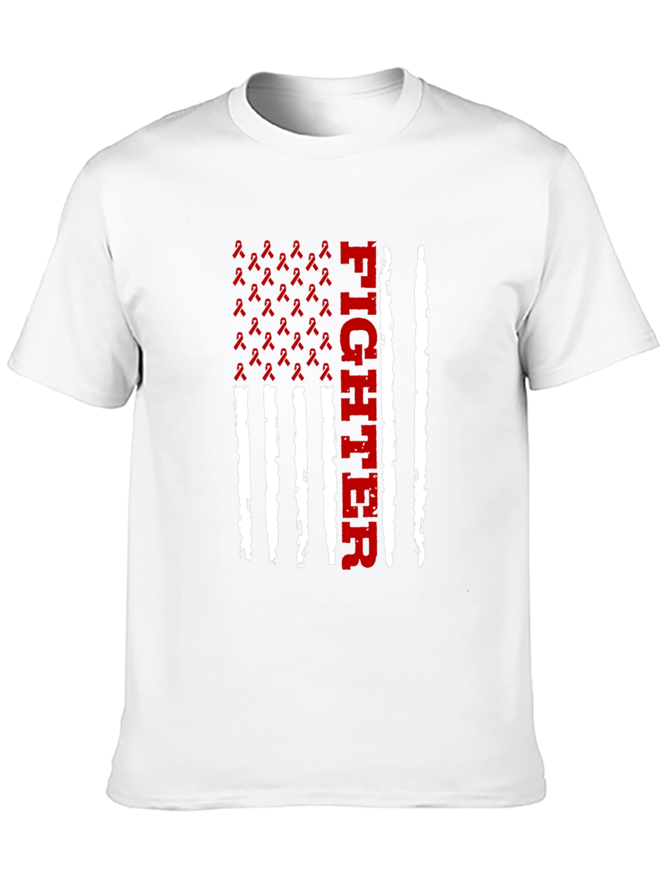 Fighter Ribbon Flag T-Shirt