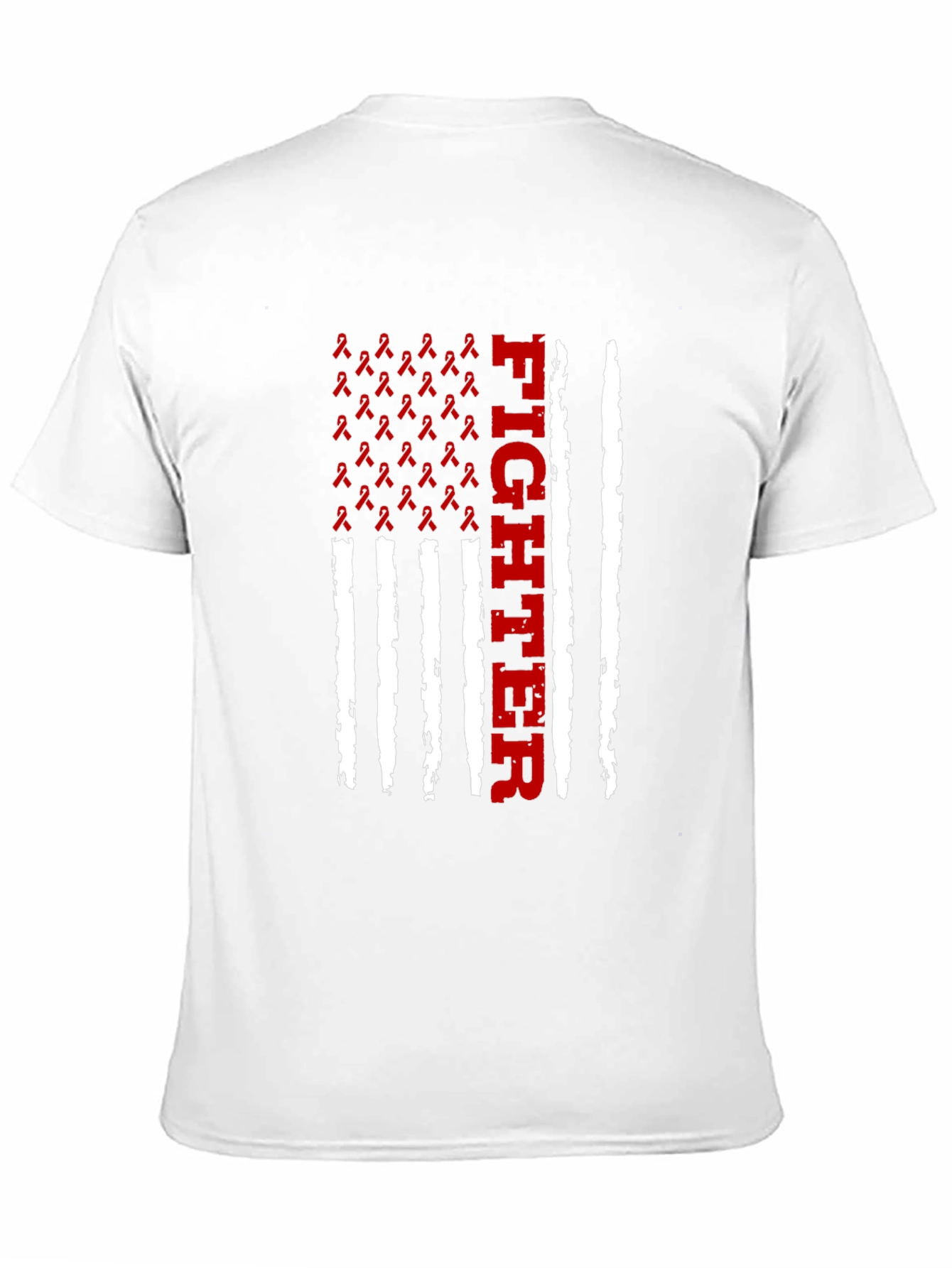 Fighter Ribbon Flag T-Shirt