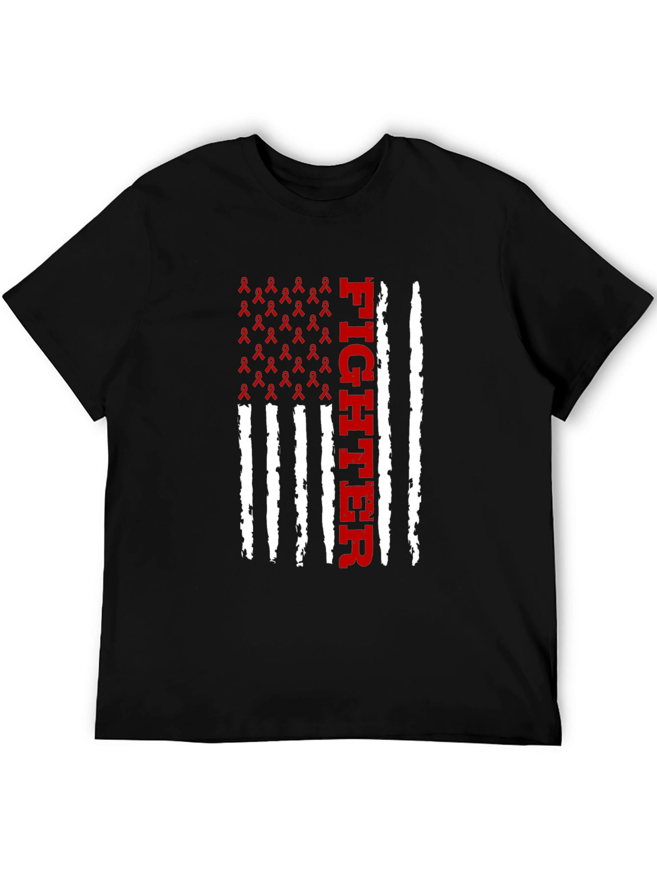 Fighter Ribbon Flag T-Shirt