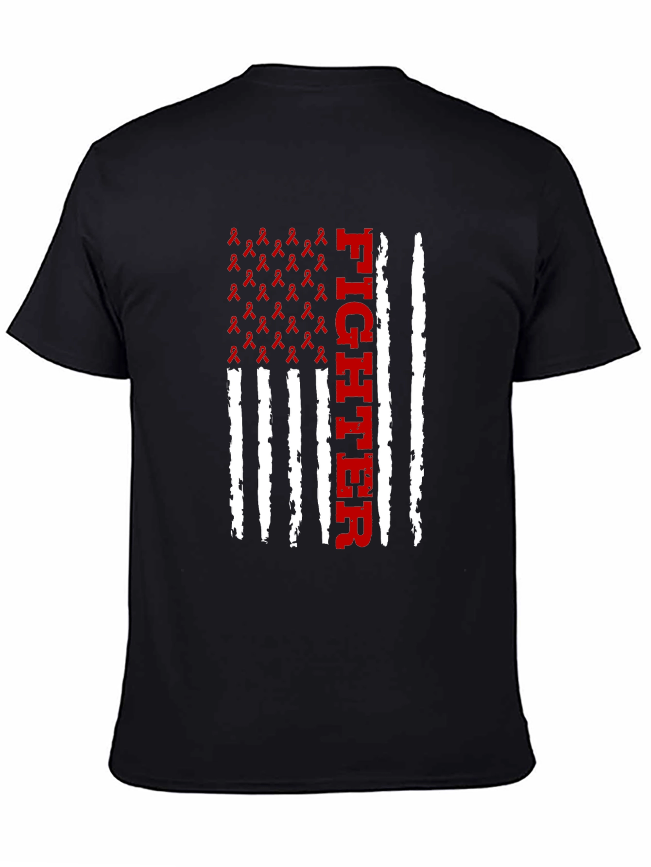 Fighter Ribbon Flag T-Shirt