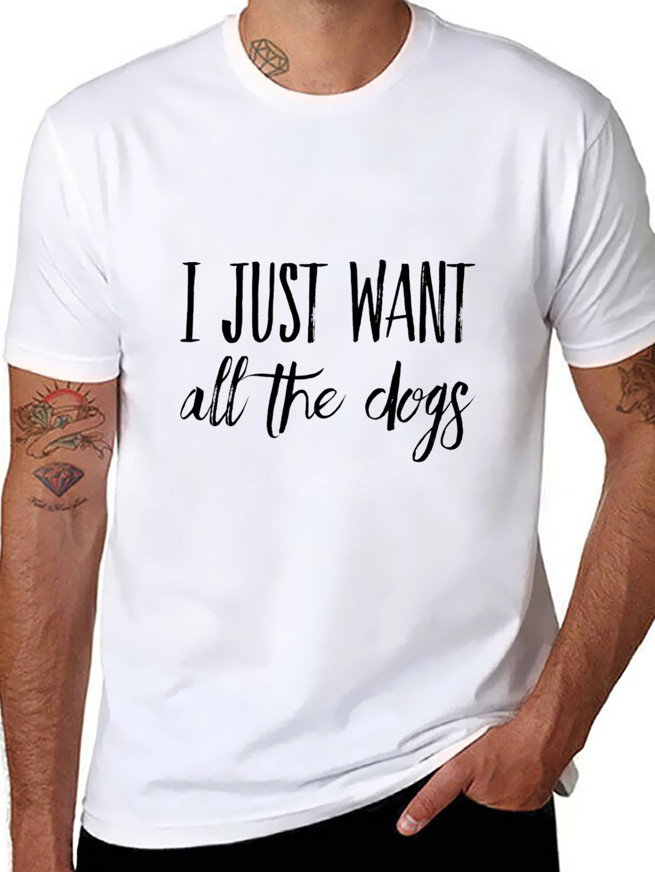 I Just Want All The Dogs T-Shirt