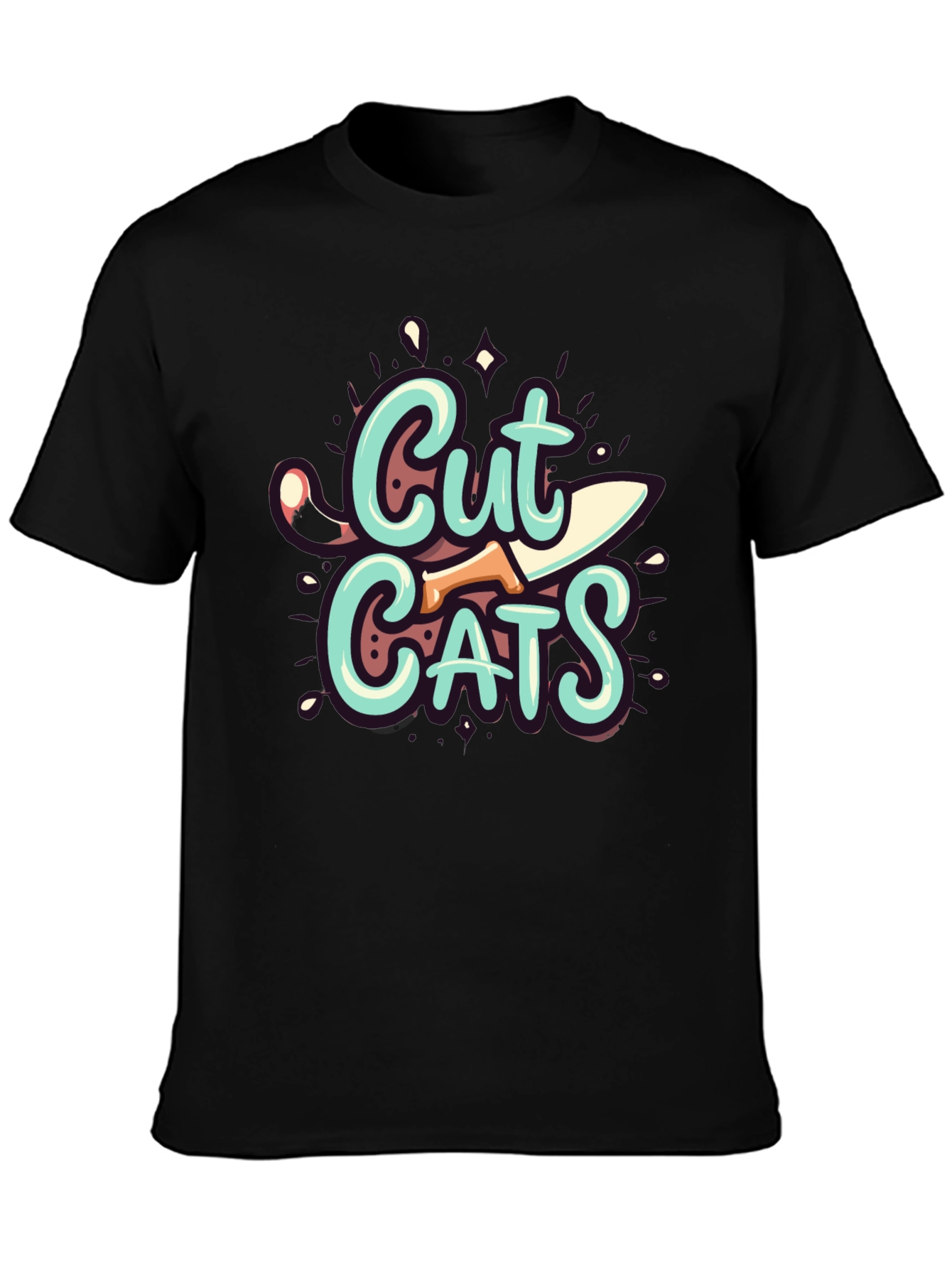 Cut Cats Graphic T-Shirt - Unique Design!