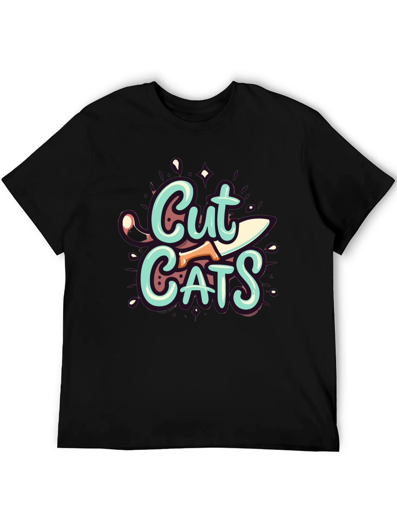 Cut Cats Graphic T-Shirt - Unique Design!