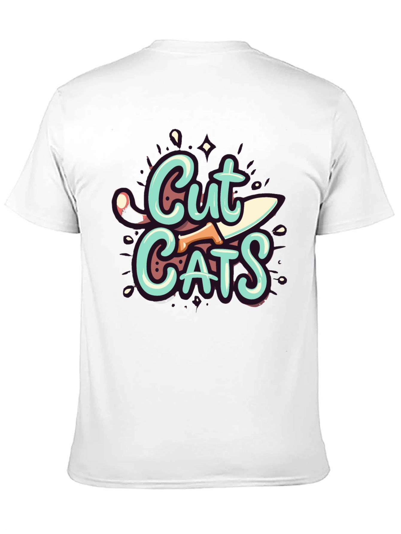 Cut Cats Graphic T-Shirt - Unique Design!