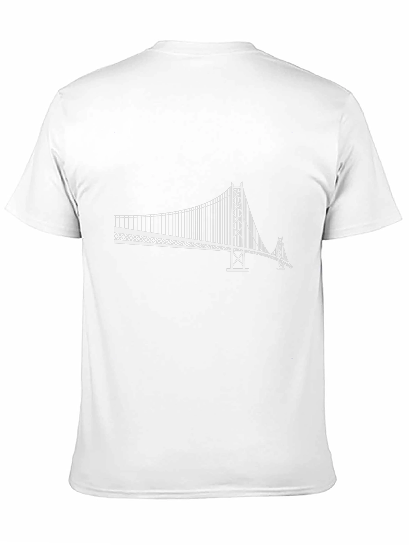 Modern Bridge Graphic Tee - Black