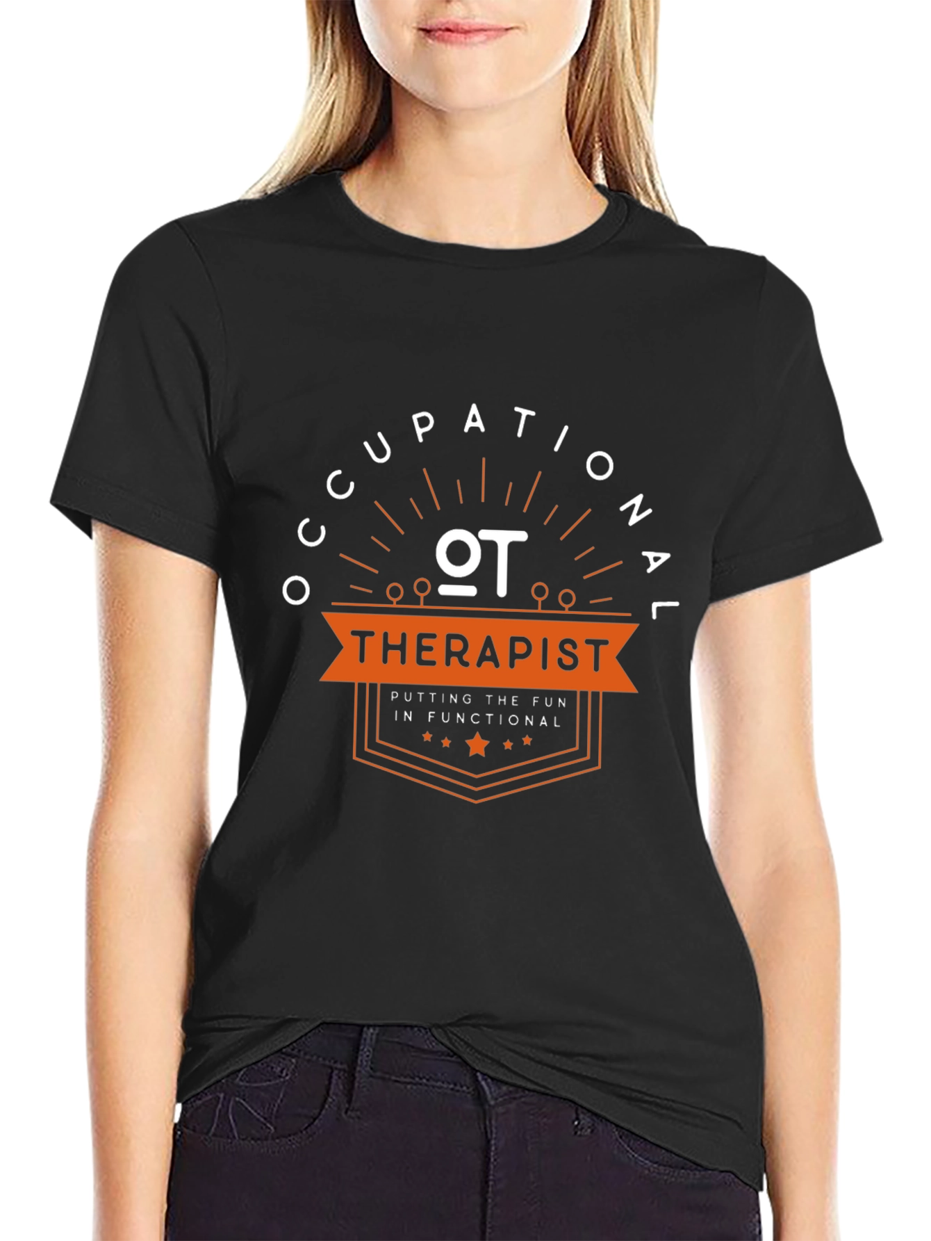 Occupational Therapist T-Shirt - Black