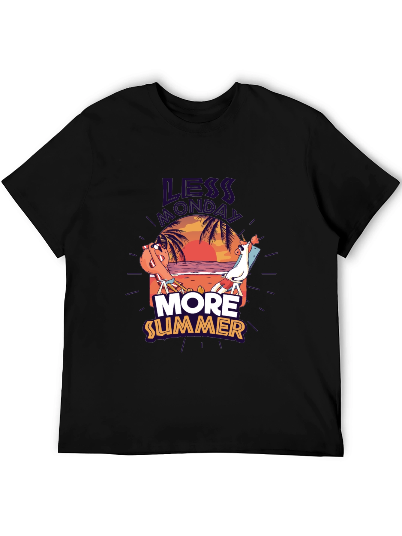 Less Monday More Summer Graphic Tee