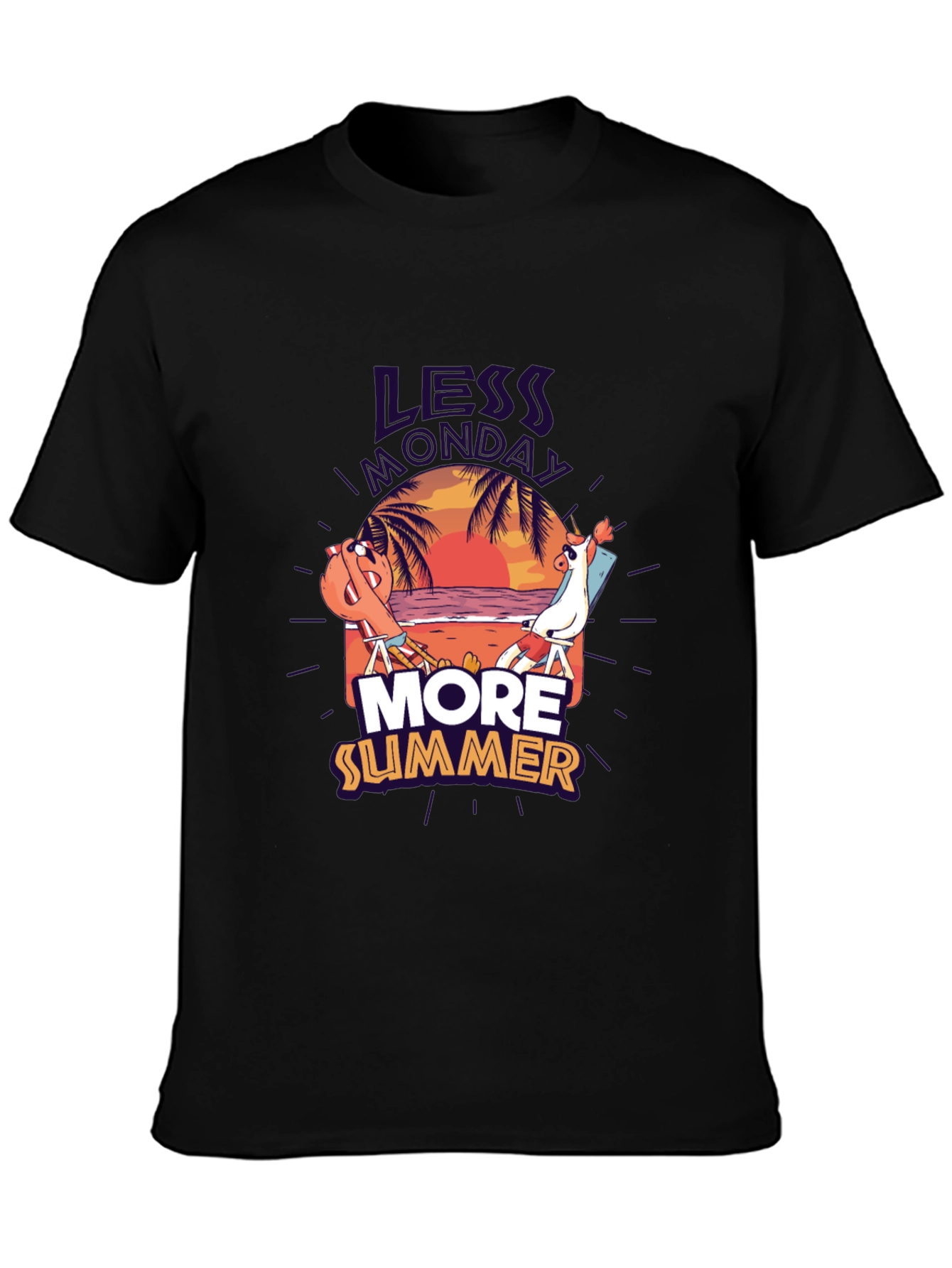 Less Monday More Summer Graphic Tee