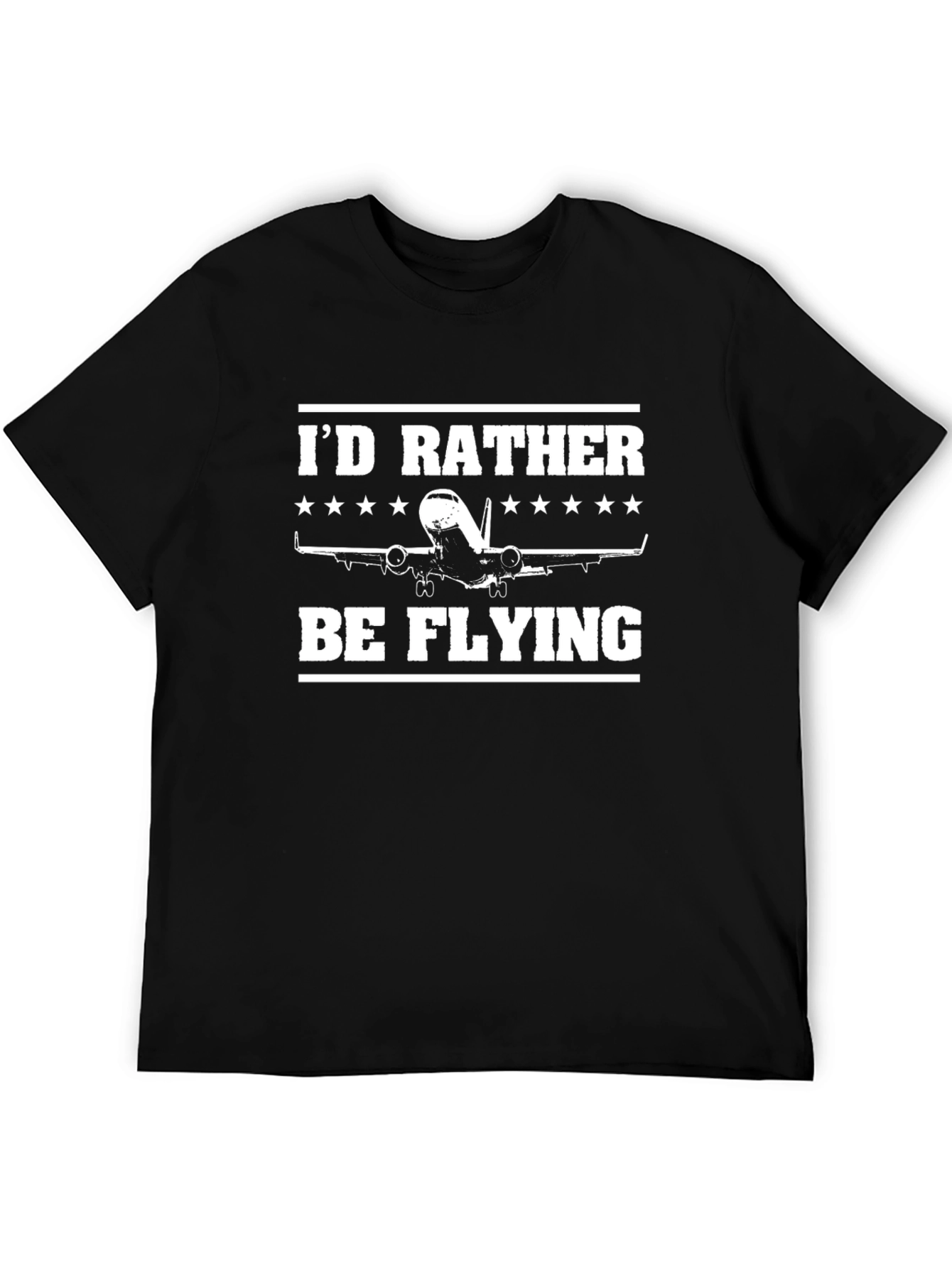 Id Rather Be Flying T-Shirt Airplane Pilot