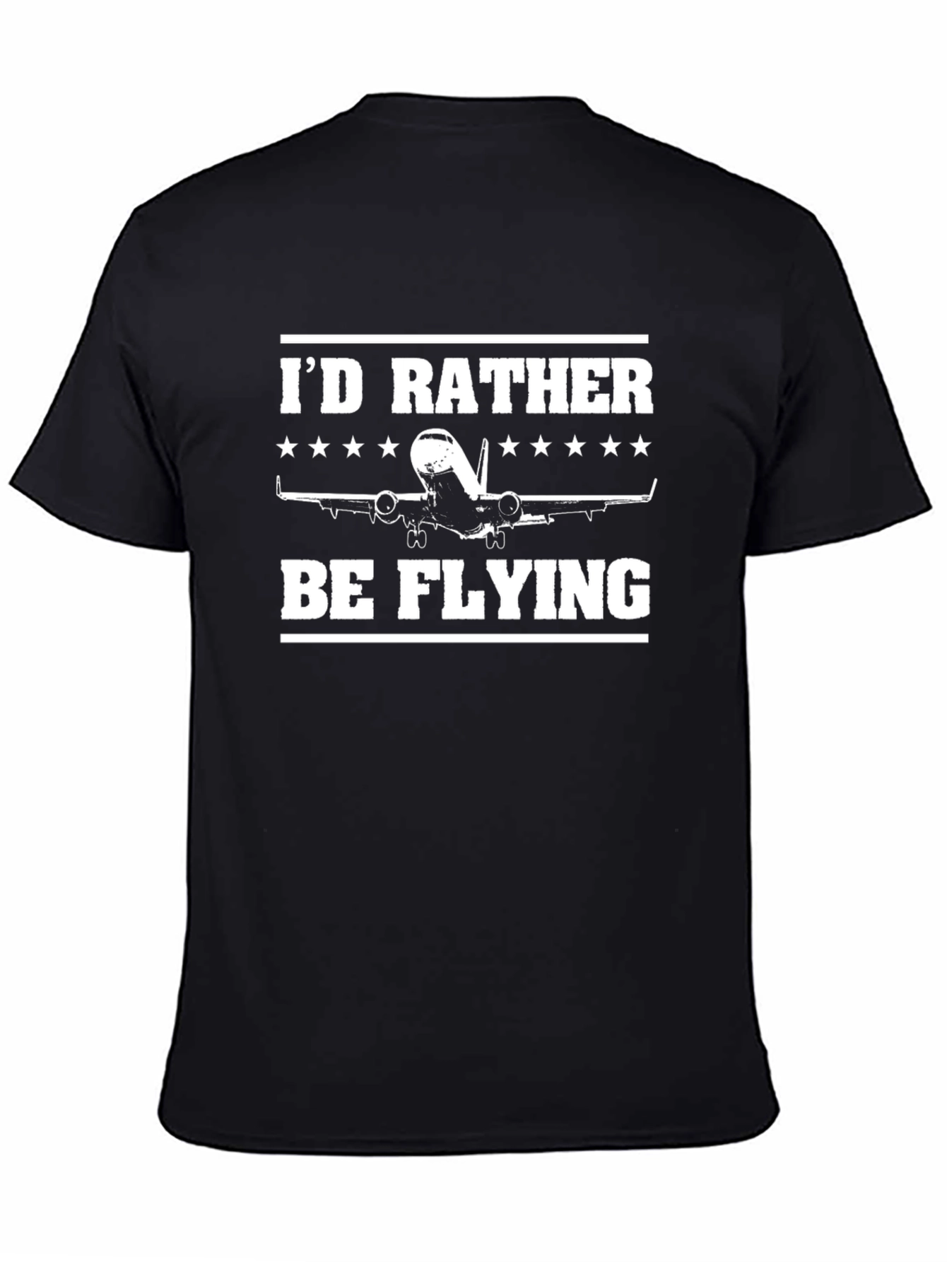 Id Rather Be Flying T-Shirt Airplane Pilot